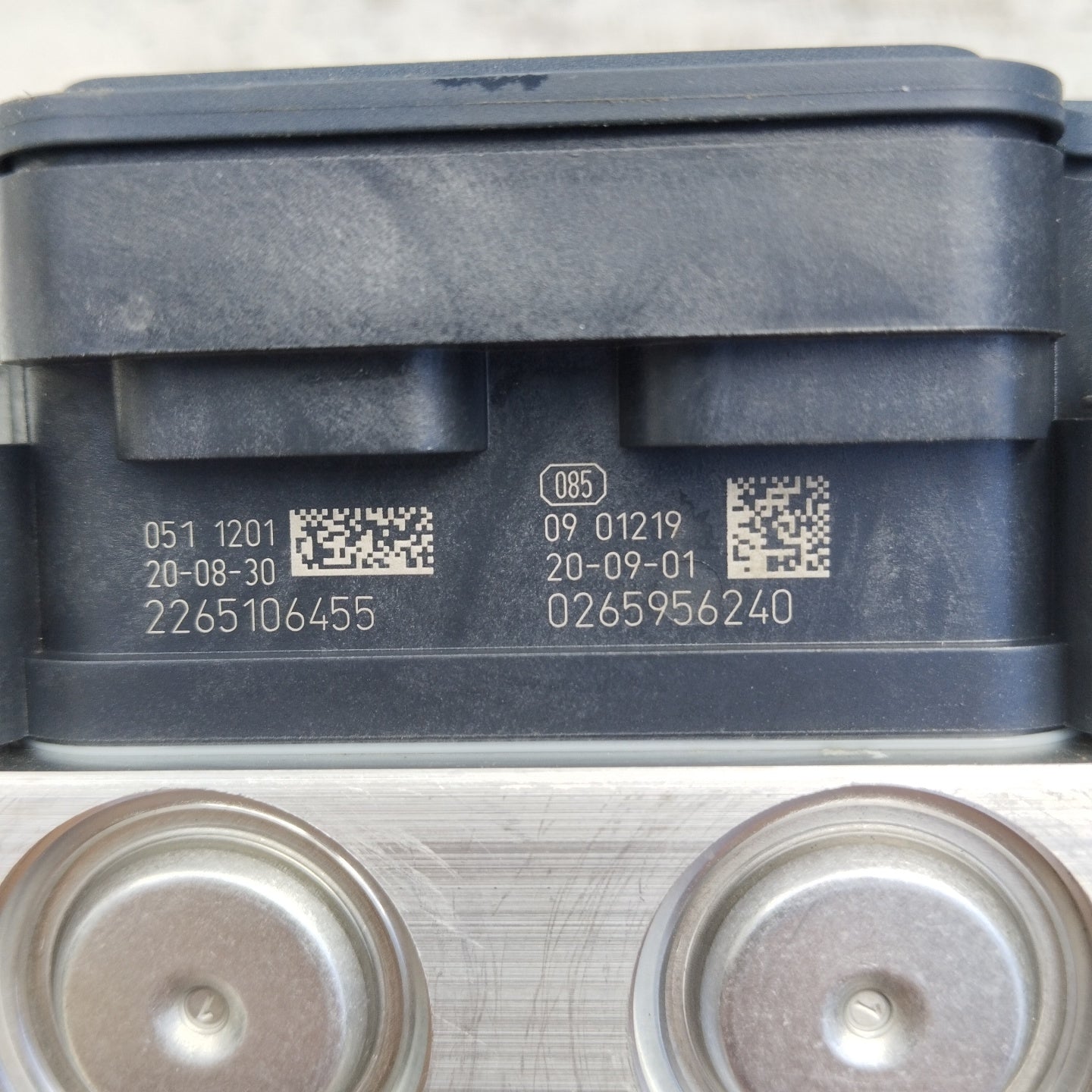 ABS pump Citroen C3 1.6 HDI 8V 55KW 2017 cod: 0265956240 ecoAG4724