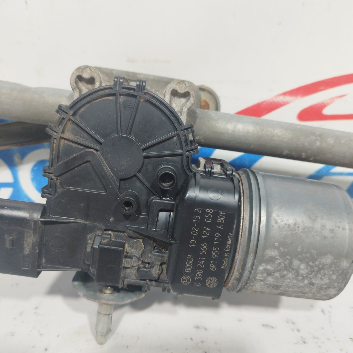 Volkswagen Polo 2014 ecoAC7675 front windshield wiper motor