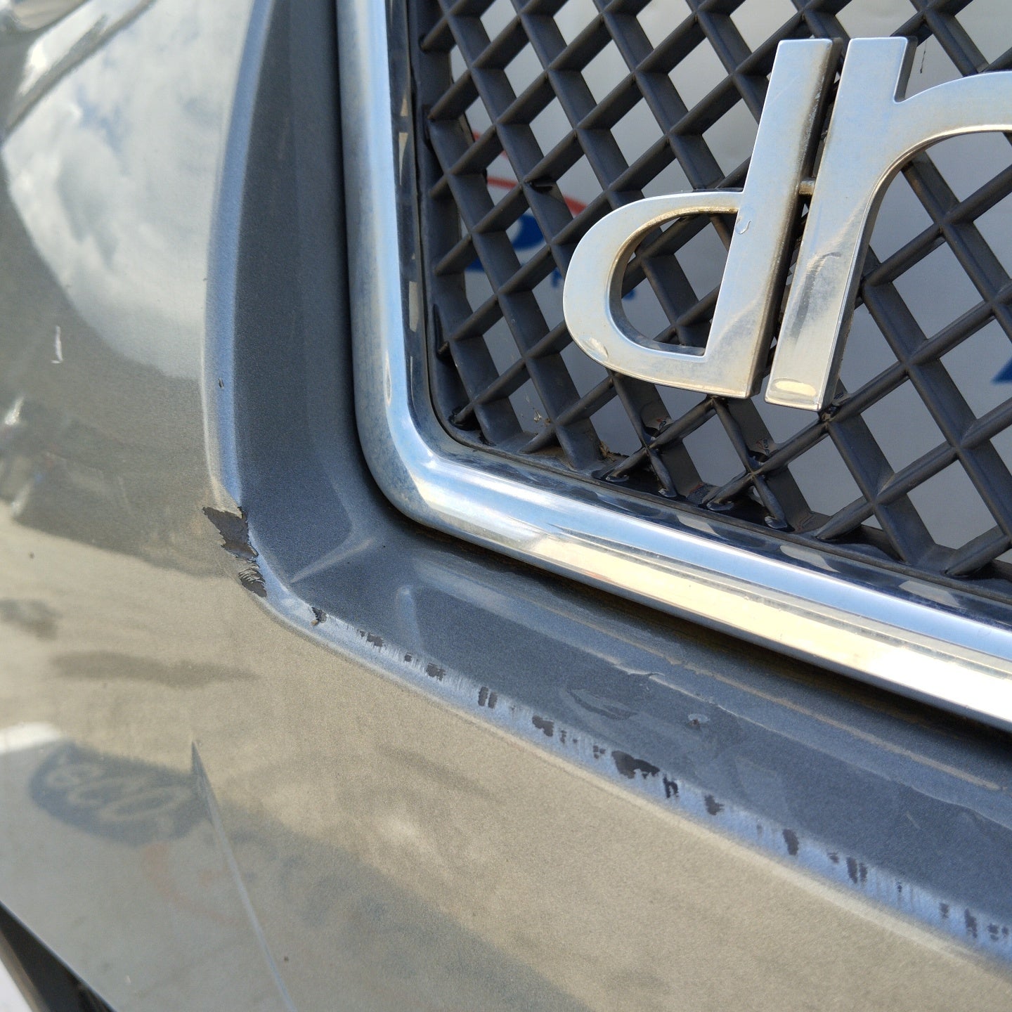 Gunmetal Grey Front Bumper DR1 ecoAG4745