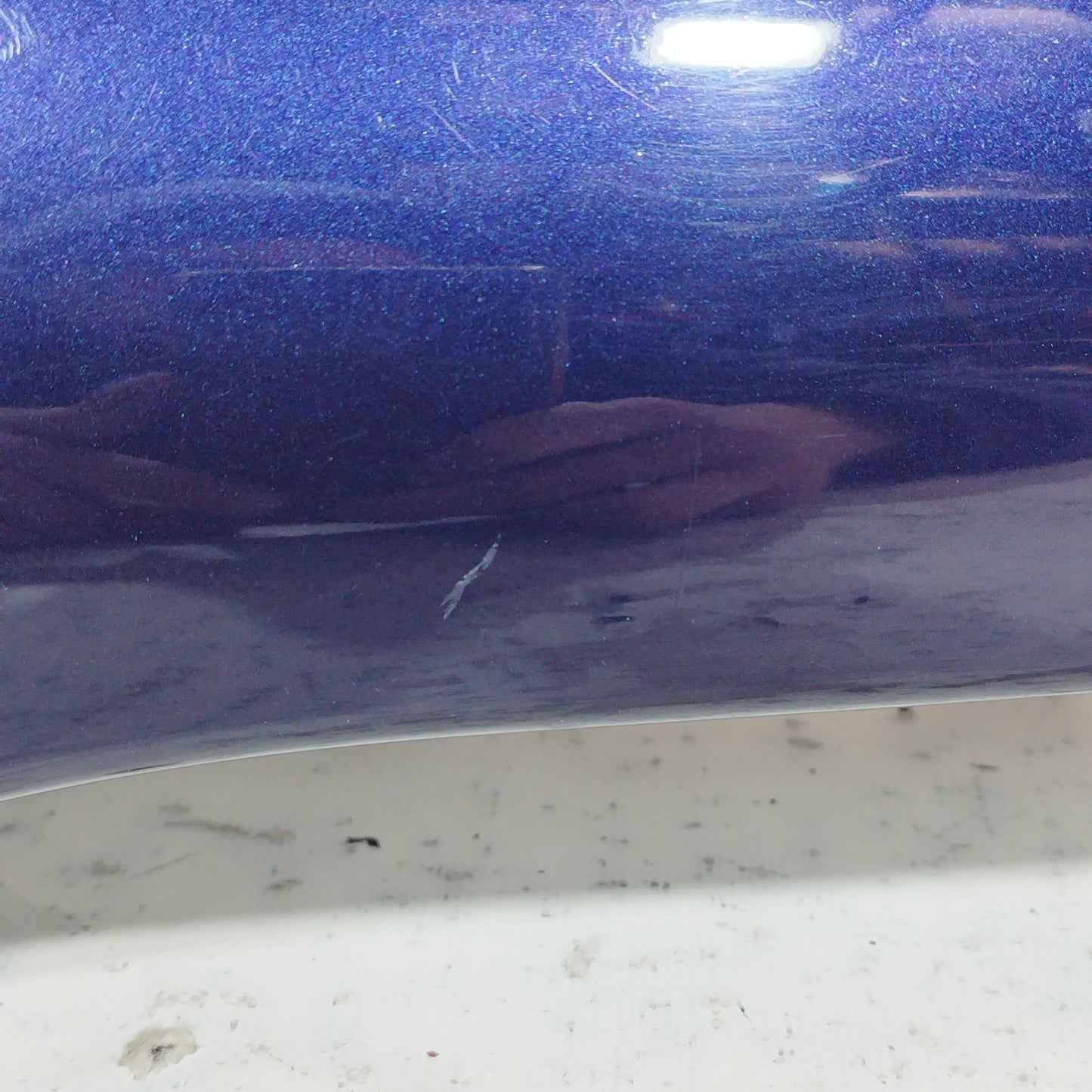 Modanatura listello interno cruscotto blu Citroen DS3 2013 ecoAC7703