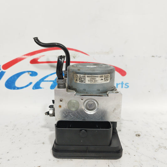 ABS pump Citroen DS3 1.4 HDI 2015 cod: 9805839880 ecoAC7710