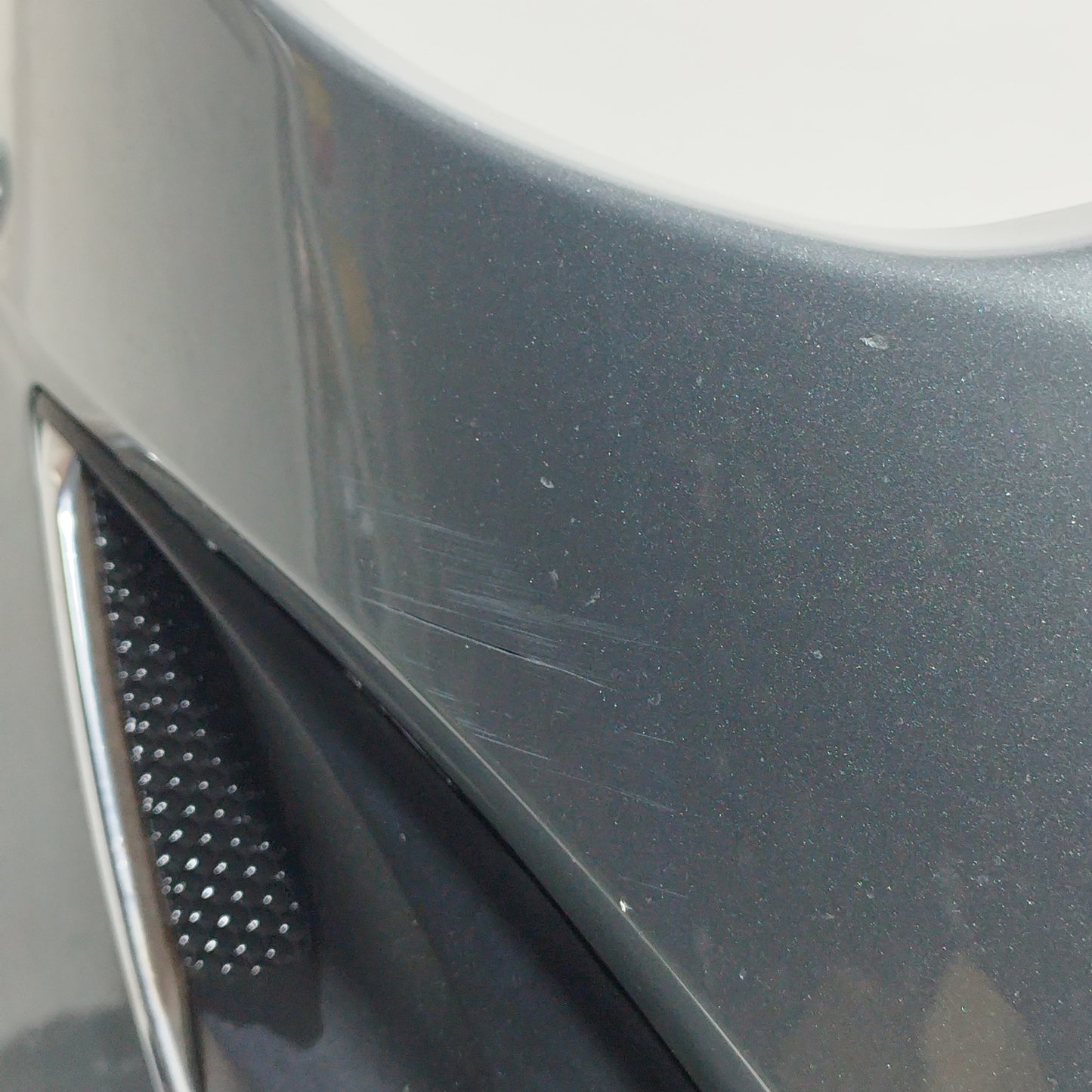 Front bumper Opel Corsa D 2012 dark gray ECOAC7577