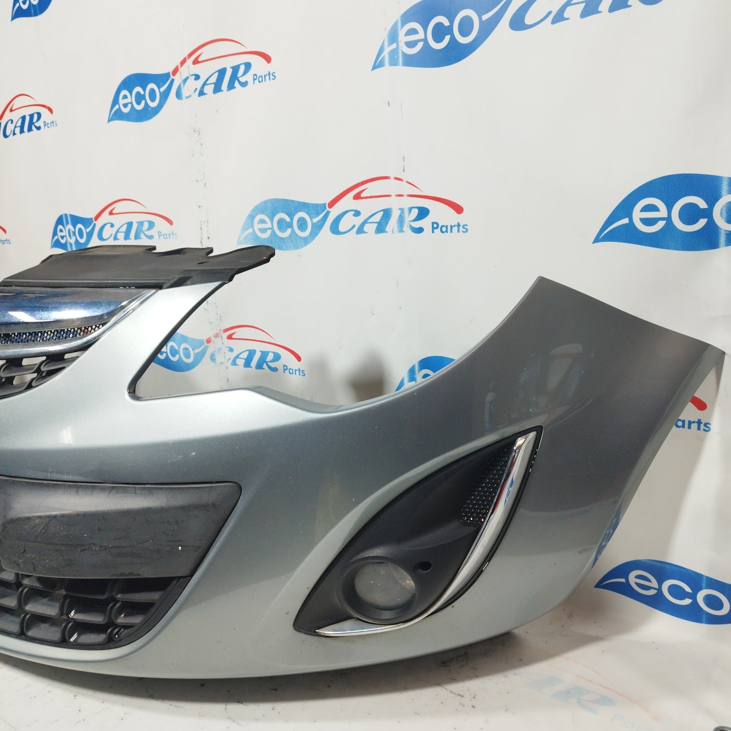 Front bumper Opel Corsa D 2012 dark gray ECOAC7577