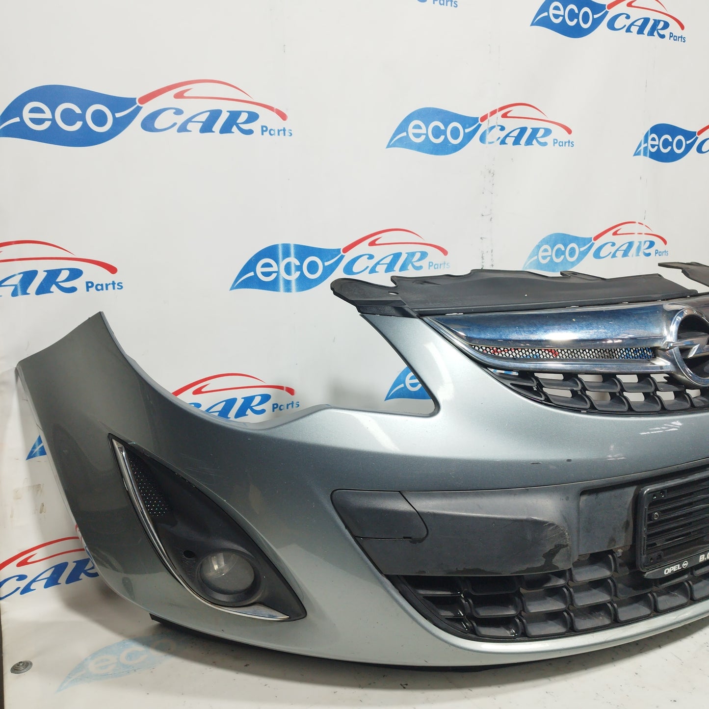 Front bumper Opel Corsa D 2012 dark gray ECOAC7577