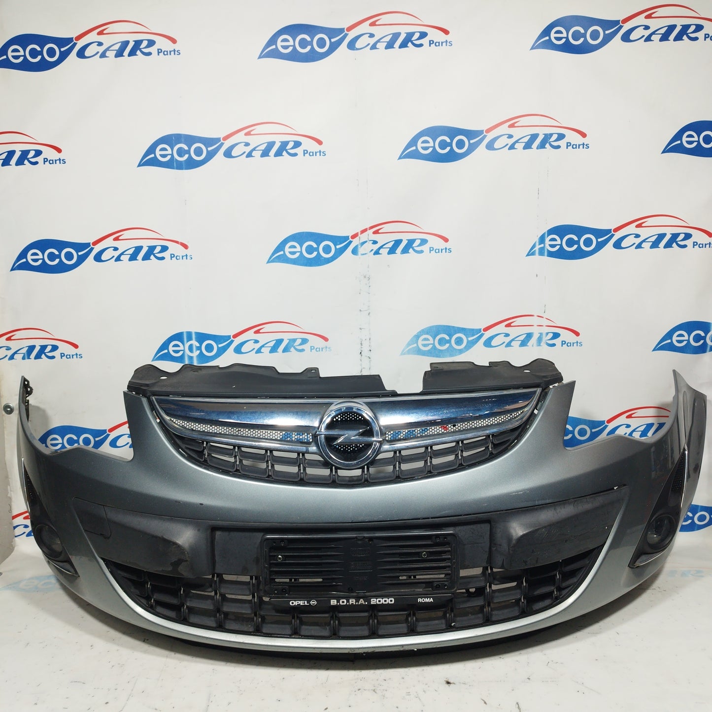 Front bumper Opel Corsa D 2012 dark gray ECOAC7577