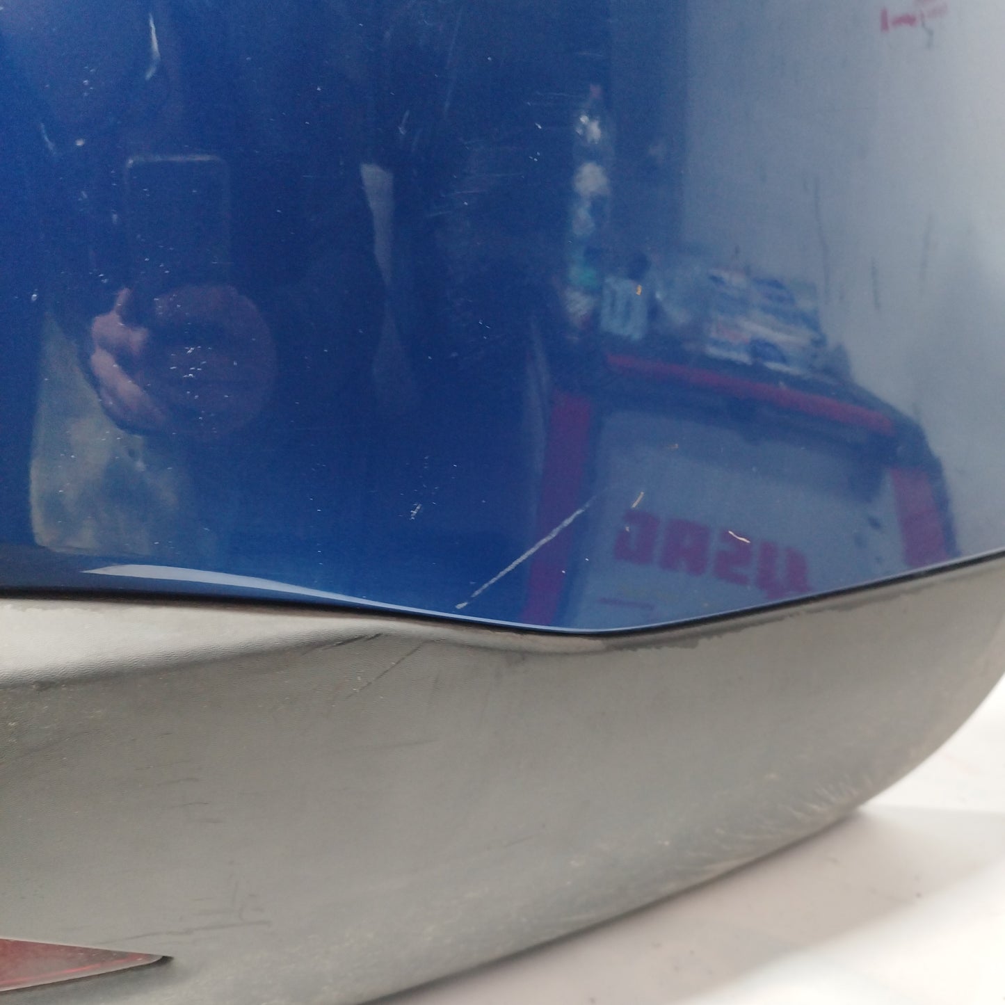 Blue rear bumper Renault Megane SW 2012 ecoAC7815