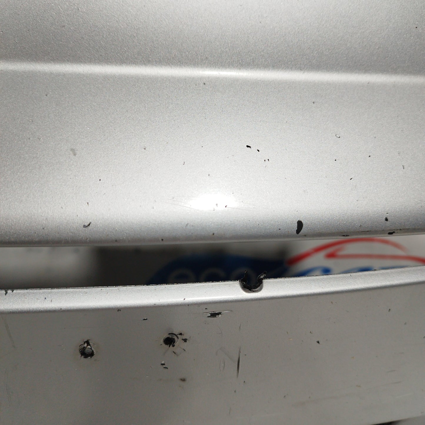 Paraurti anteriore grigio chiaro Fiat Panda 2008 ecoAC7816