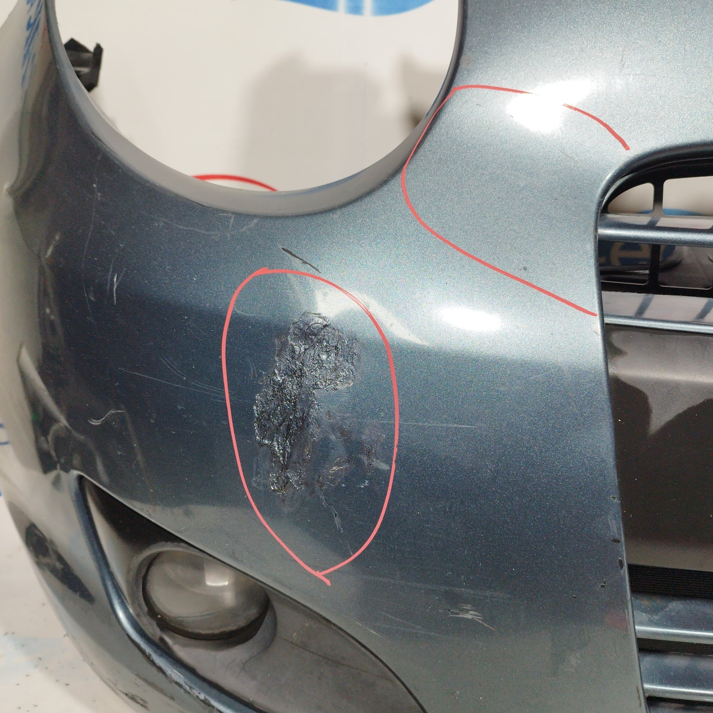 Paraurti anteriore Suzuki Alto 2010 grigio "particolare" ecoAC7818