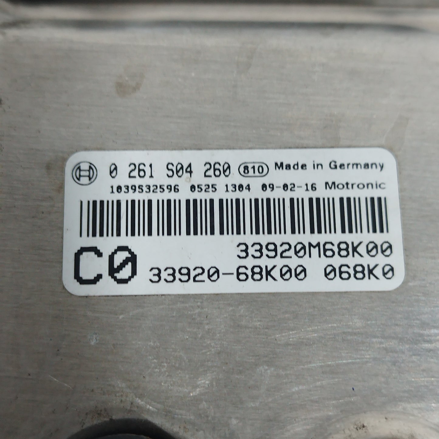 Zündkit Suzuki Alto 2012 1.0 B Code: 33920-68k00 ecoAC7833