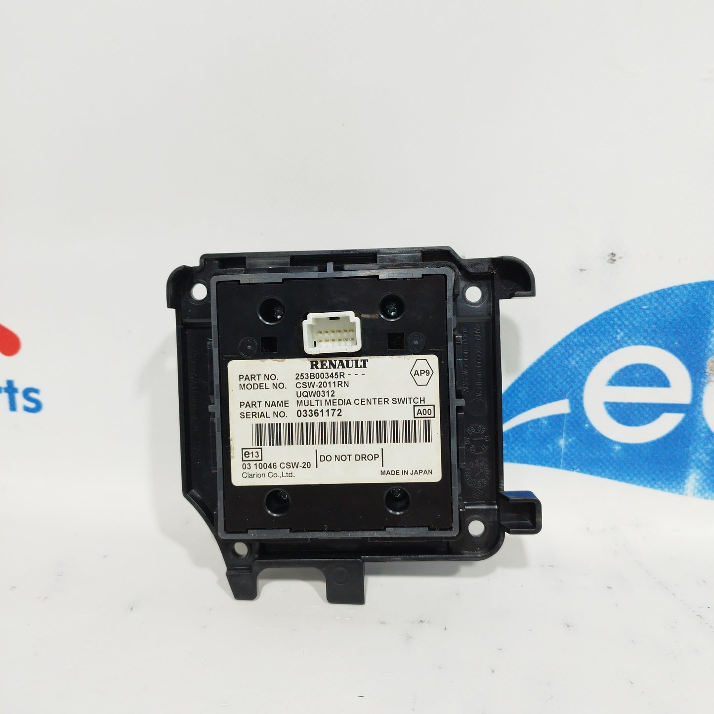 Pulsantiera comandi navigatore Renault Megane 2010 cod: 253b00345r ecoAC7837