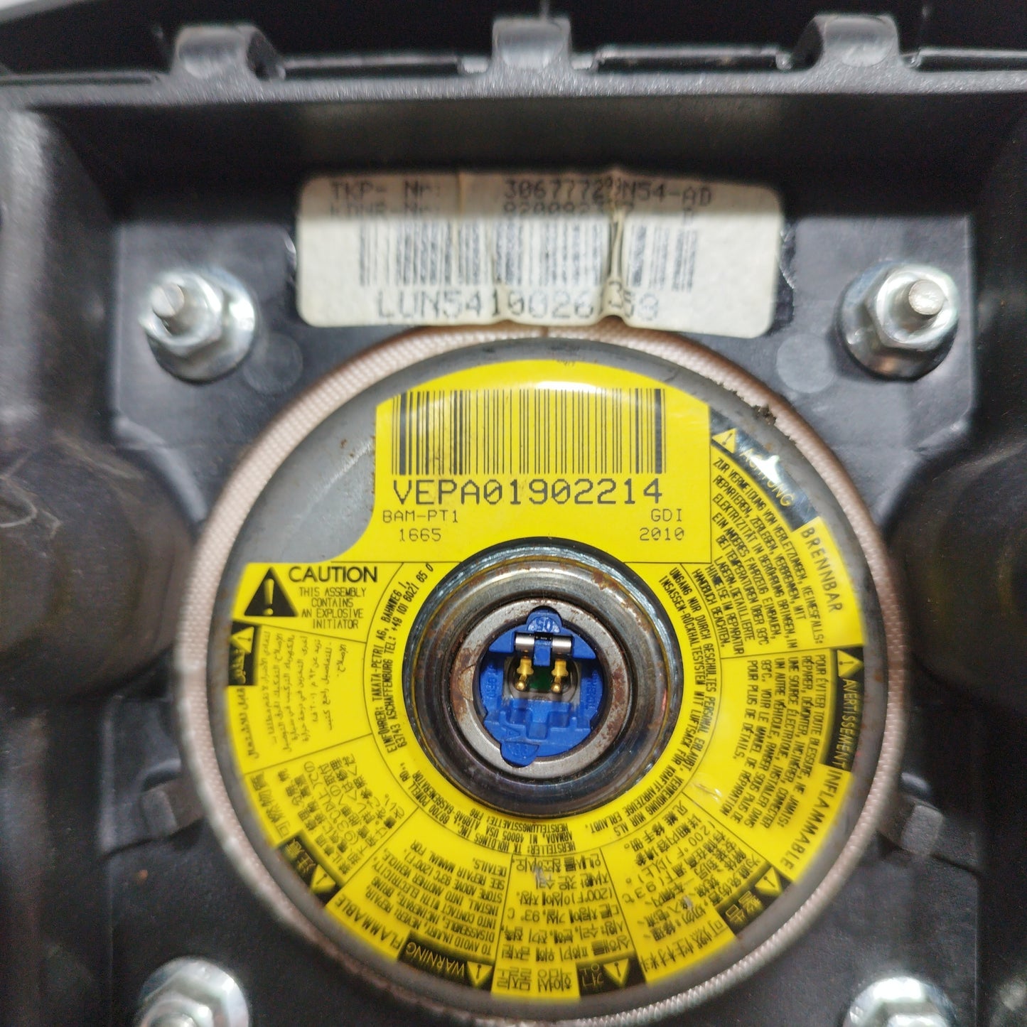 Kit Airbag Dacia Sandero 2012 cod:8201002828 ecoAC7839