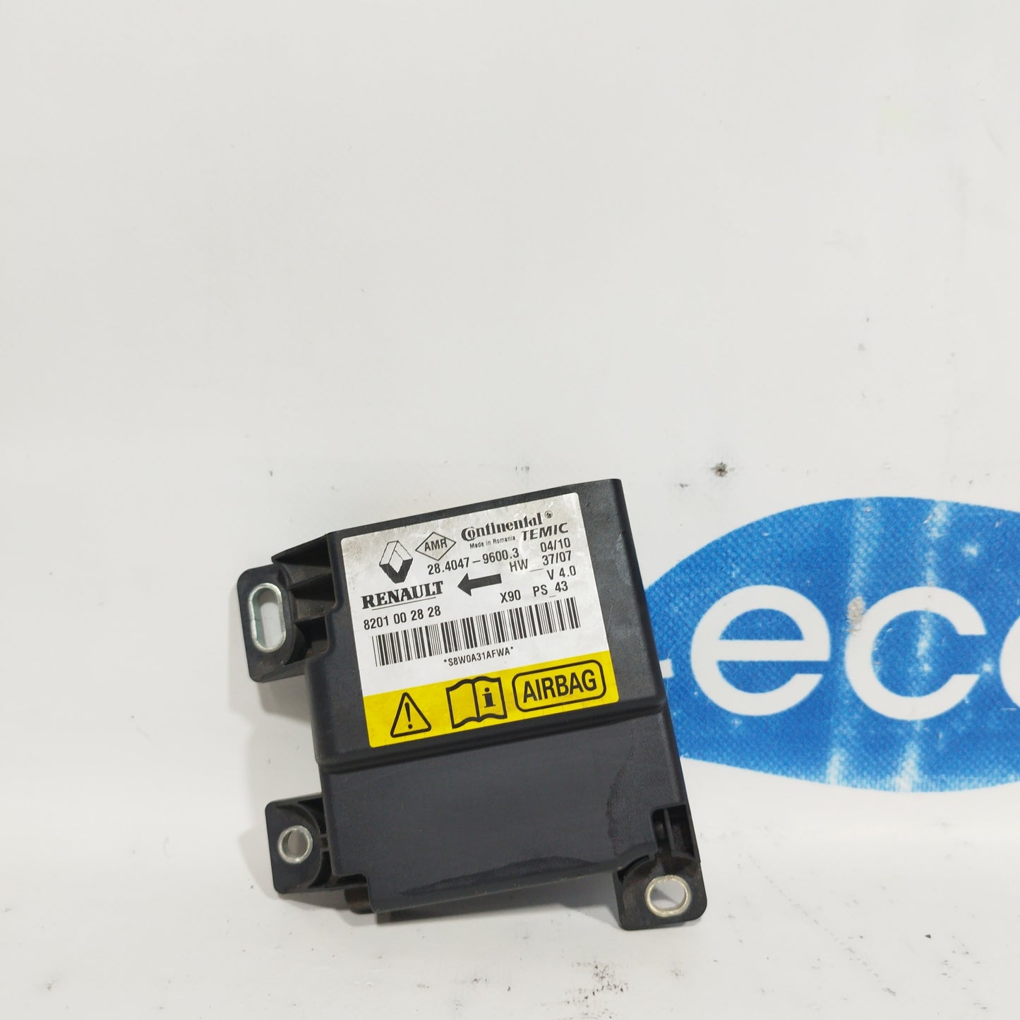 Kit Airbag Dacia Sandero 2012 cod:8201002828 ecoAC7839