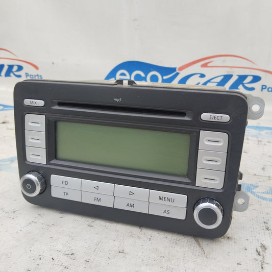 Volkswagen Touran 2008 car radio code: 1k0035186AD ecoAG4812