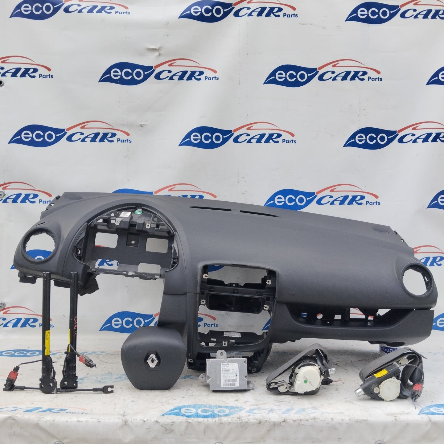 Komplettes Airbag-Set für Renault Clio 2016, Teilenummer: 8200963406 ecoAG4815