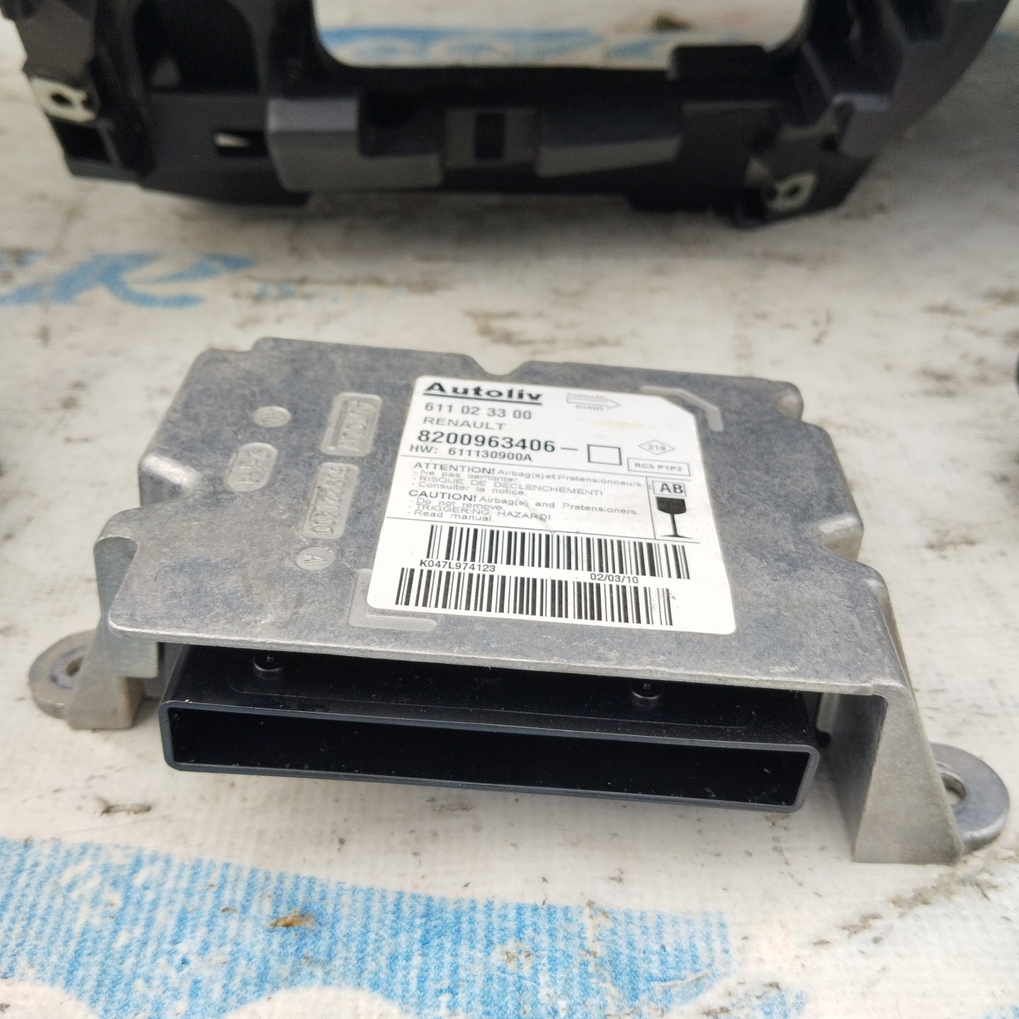 Komplettes Airbag-Set für Renault Clio 2016, Teilenummer: 8200963406 ecoAG4815