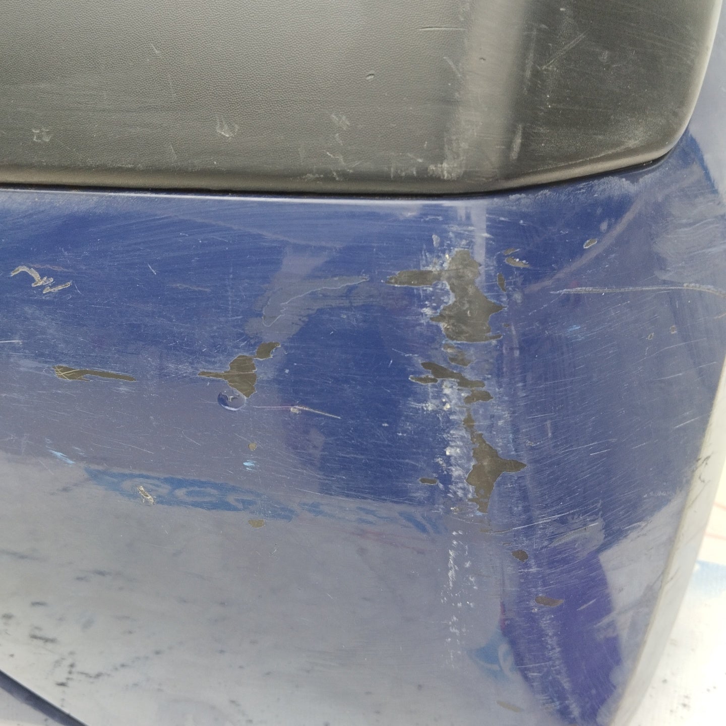 Blue rear bumper Renault Twingo 2008 ecoAG4823