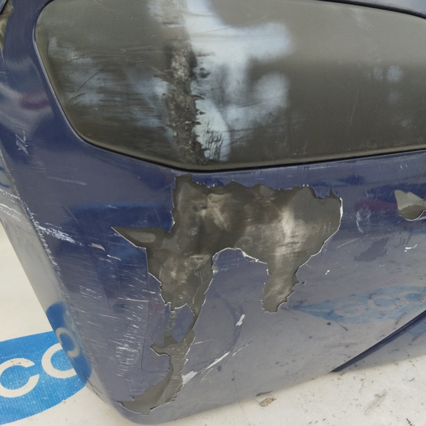 Blue rear bumper Renault Twingo 2008 ecoAG4823