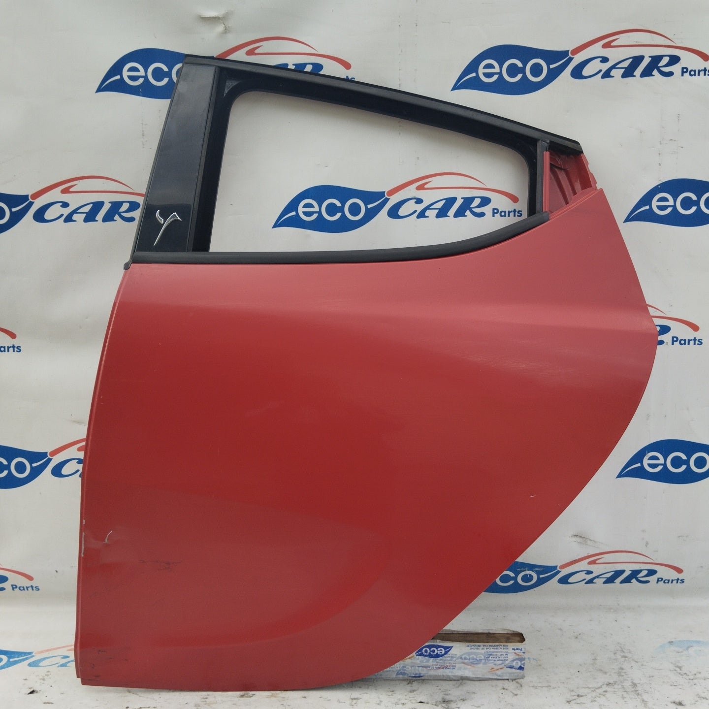 Rear left door red Lancia Ypsilon 2015 ecoAG4831