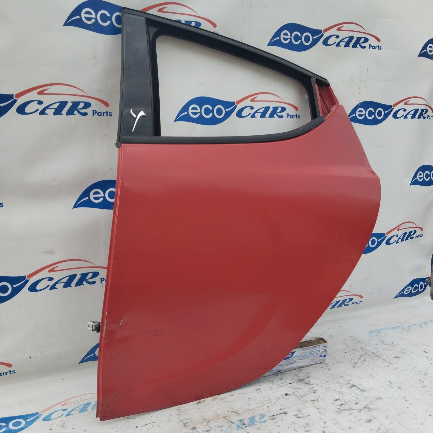 Rear left door red Lancia Ypsilon 2015 ecoAG4831