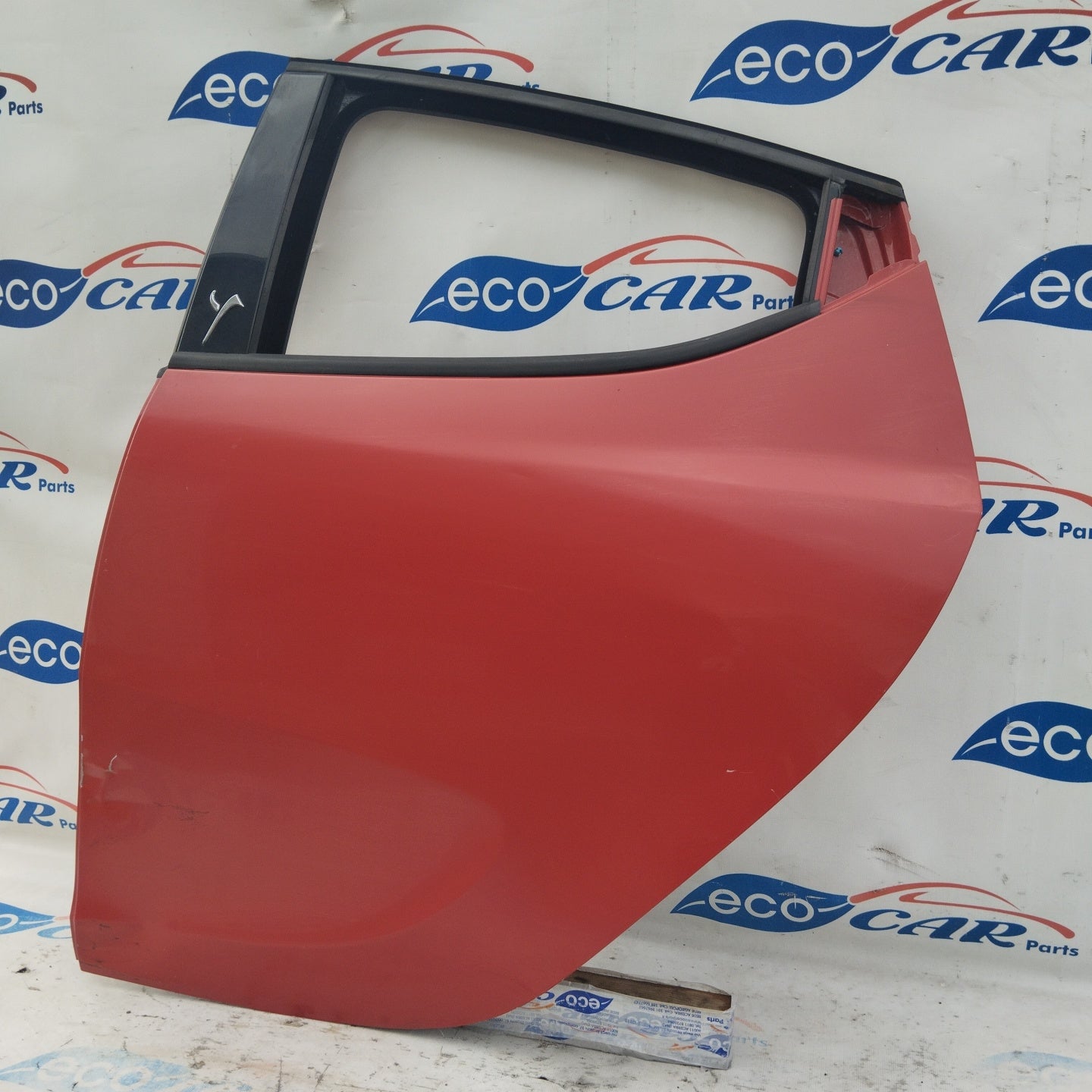 Rear left door red Lancia Ypsilon 2015 ecoAG4831