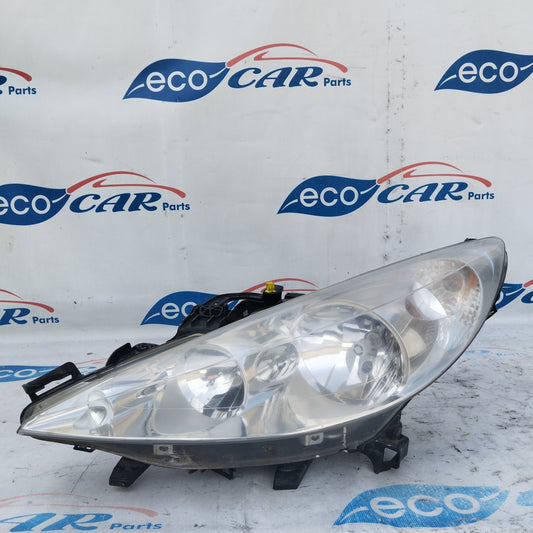 Linker Frontscheinwerfer Peugeot 207 2009 ecoAG4834