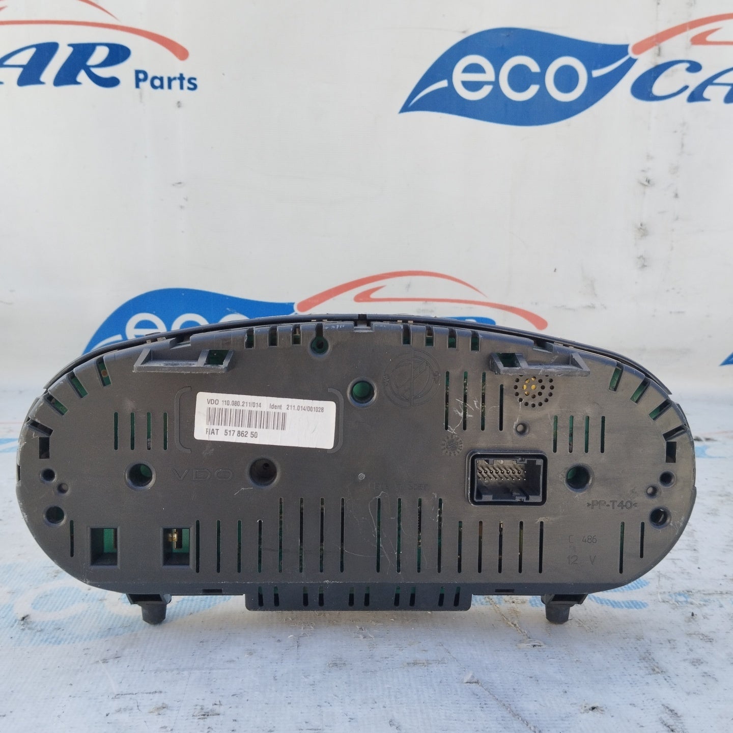 Lancia Ypsilon 1.2 B 2009 instrument panel cod: 51786250 ecoAG4840