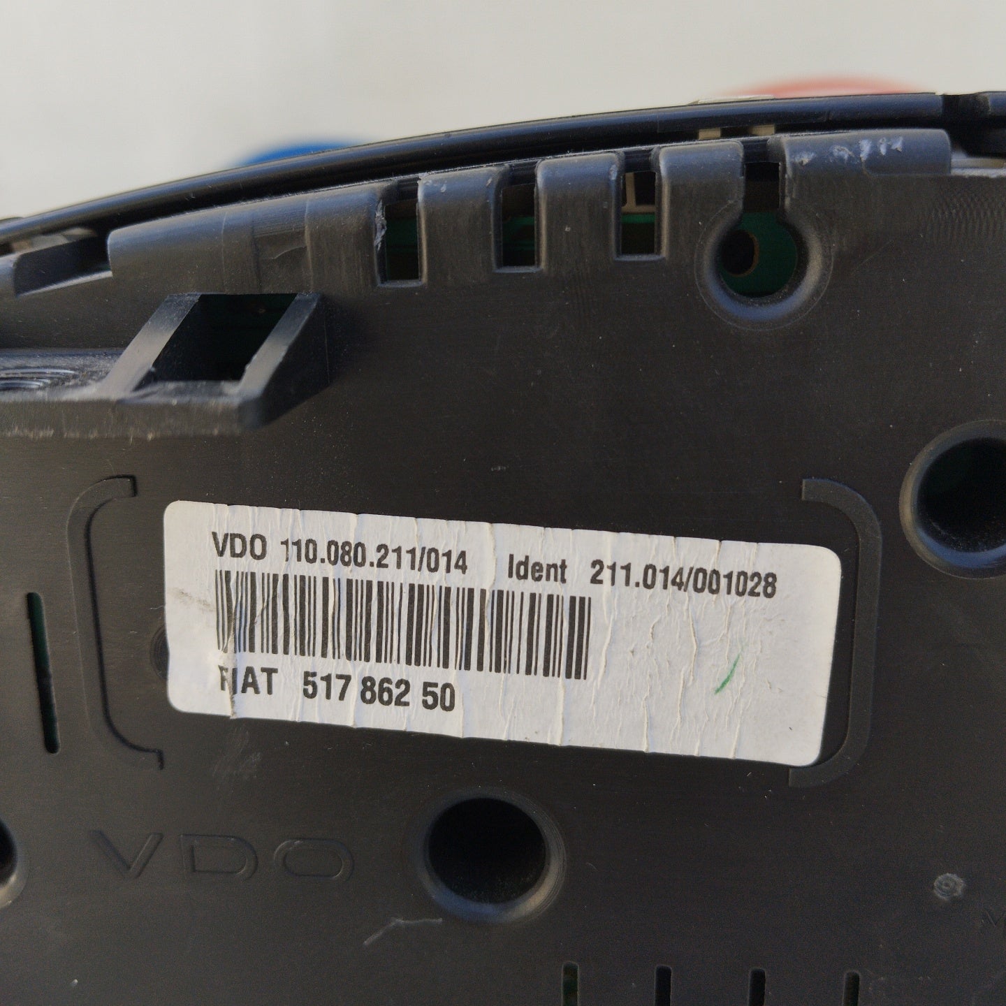 Lancia Ypsilon 1.2 B 2009 instrument panel cod: 51786250 ecoAG4840