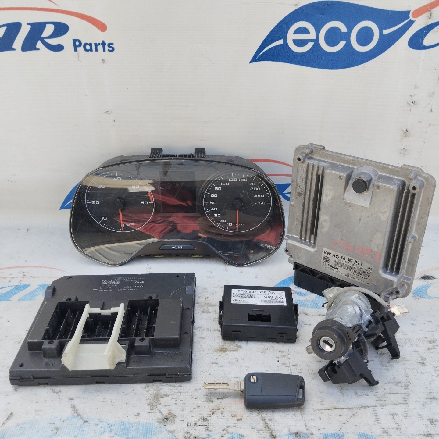 Zündkit Seat Leon 2.0 TDI 2016, Teilenummer: 0281018498, ecoAG4843