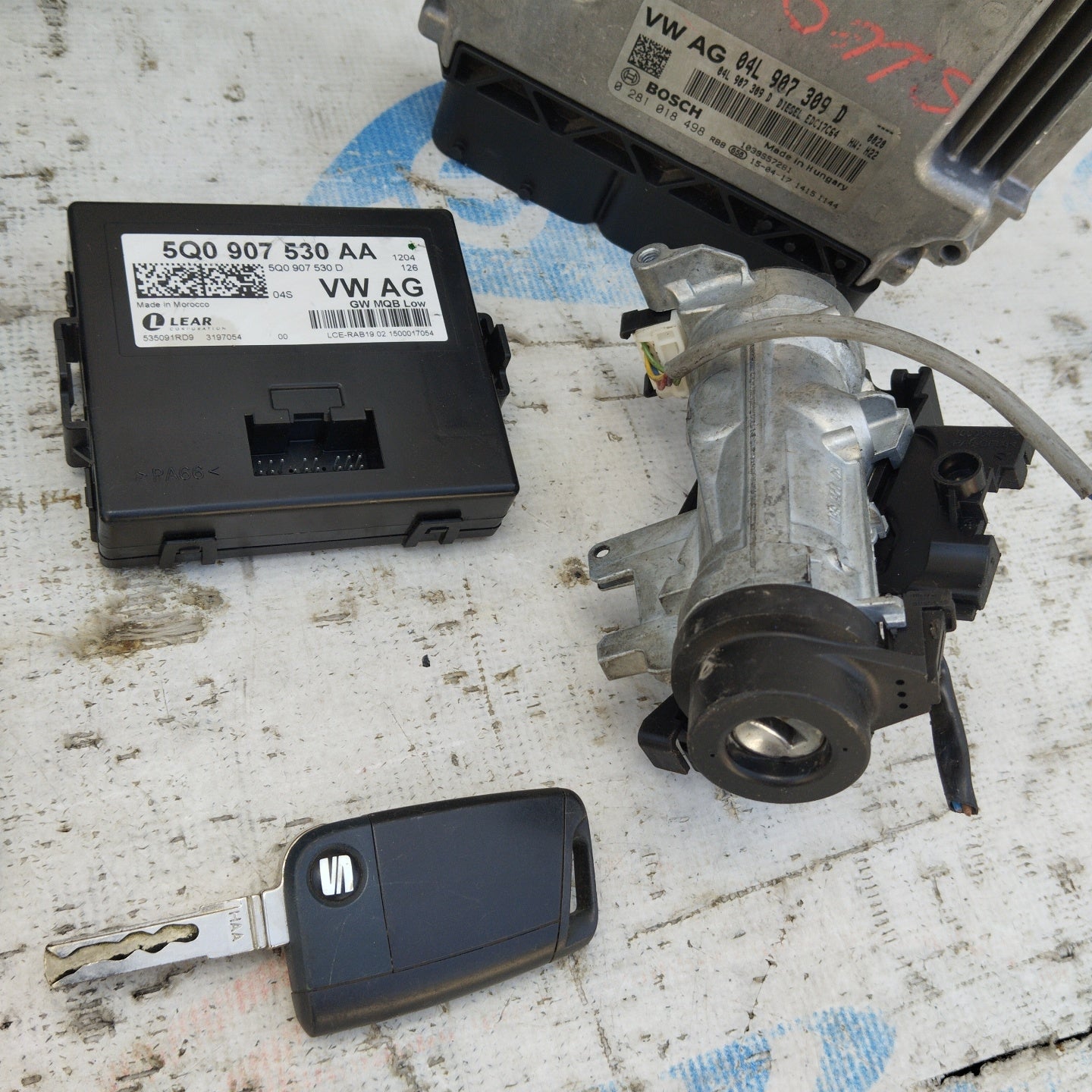 Zündkit Seat Leon 2.0 TDI 2016, Teilenummer: 0281018498, ecoAG4843