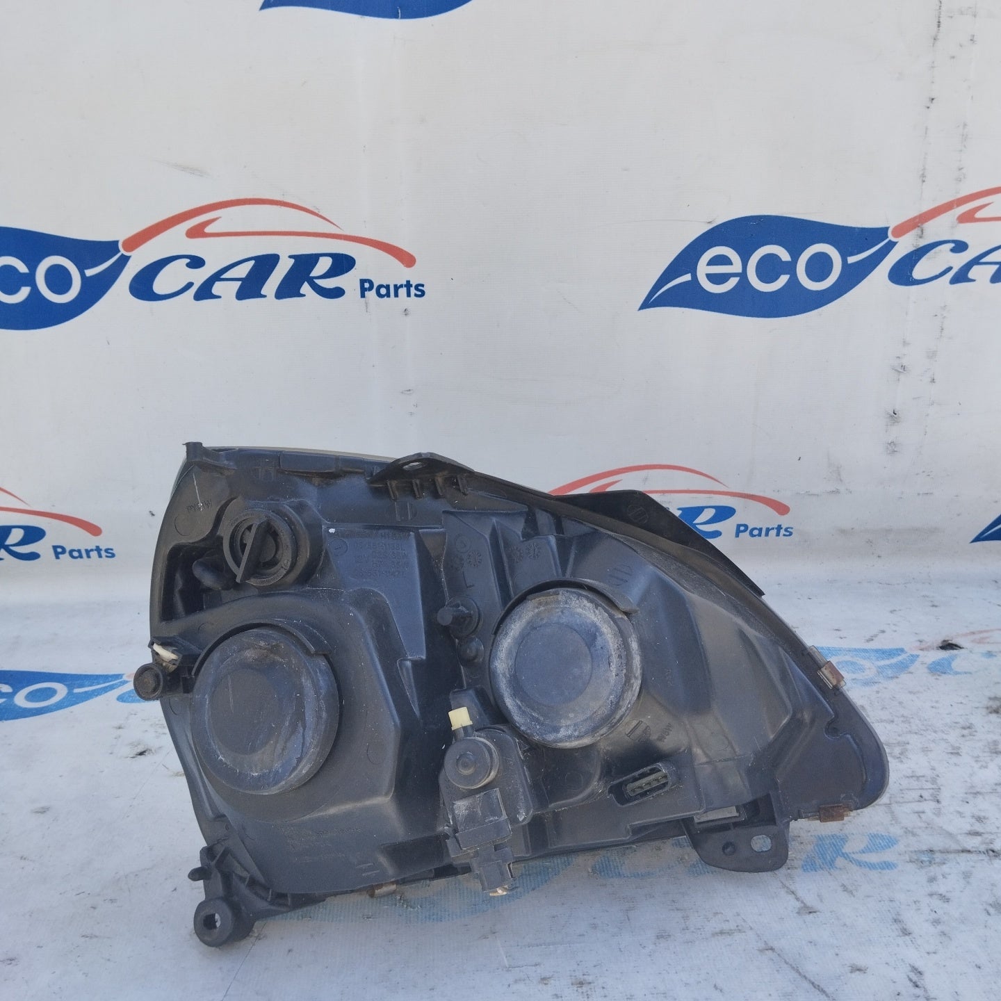 Left front light Renault Clio 2003 gray background (DEPO) ecoAG4851