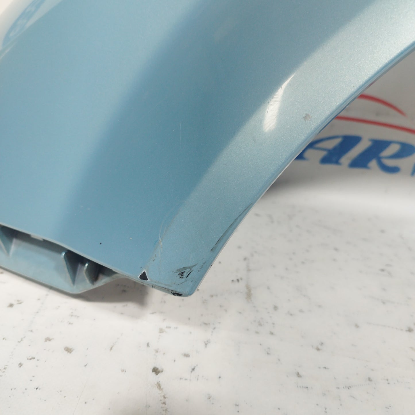 Front left mudguard blue Renault Scenic 2007 ecoAC7917