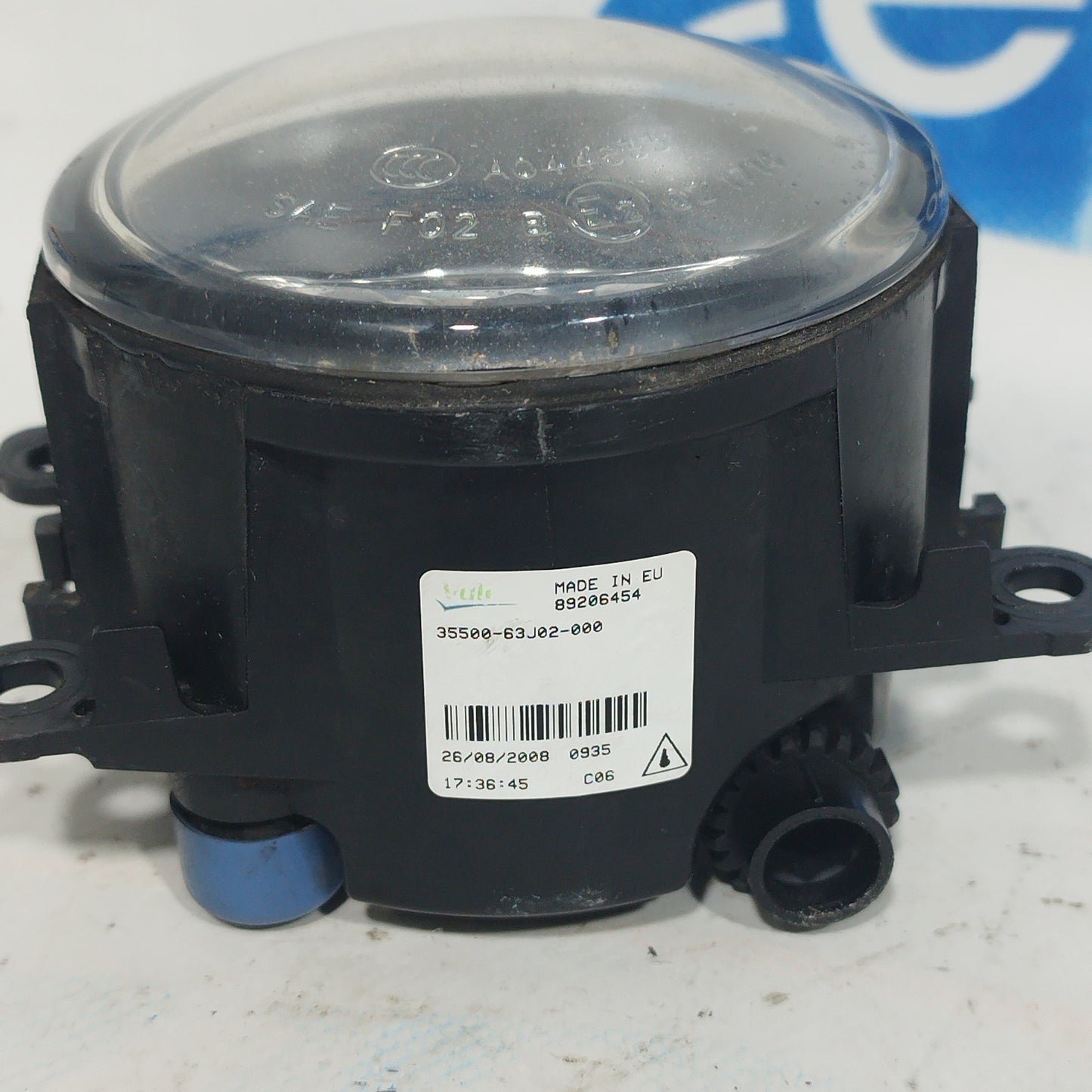 Fanale / Proiettore fendinebbia Opel Agila B 2009 cod: 35500-63J02-000 ecoAC7928