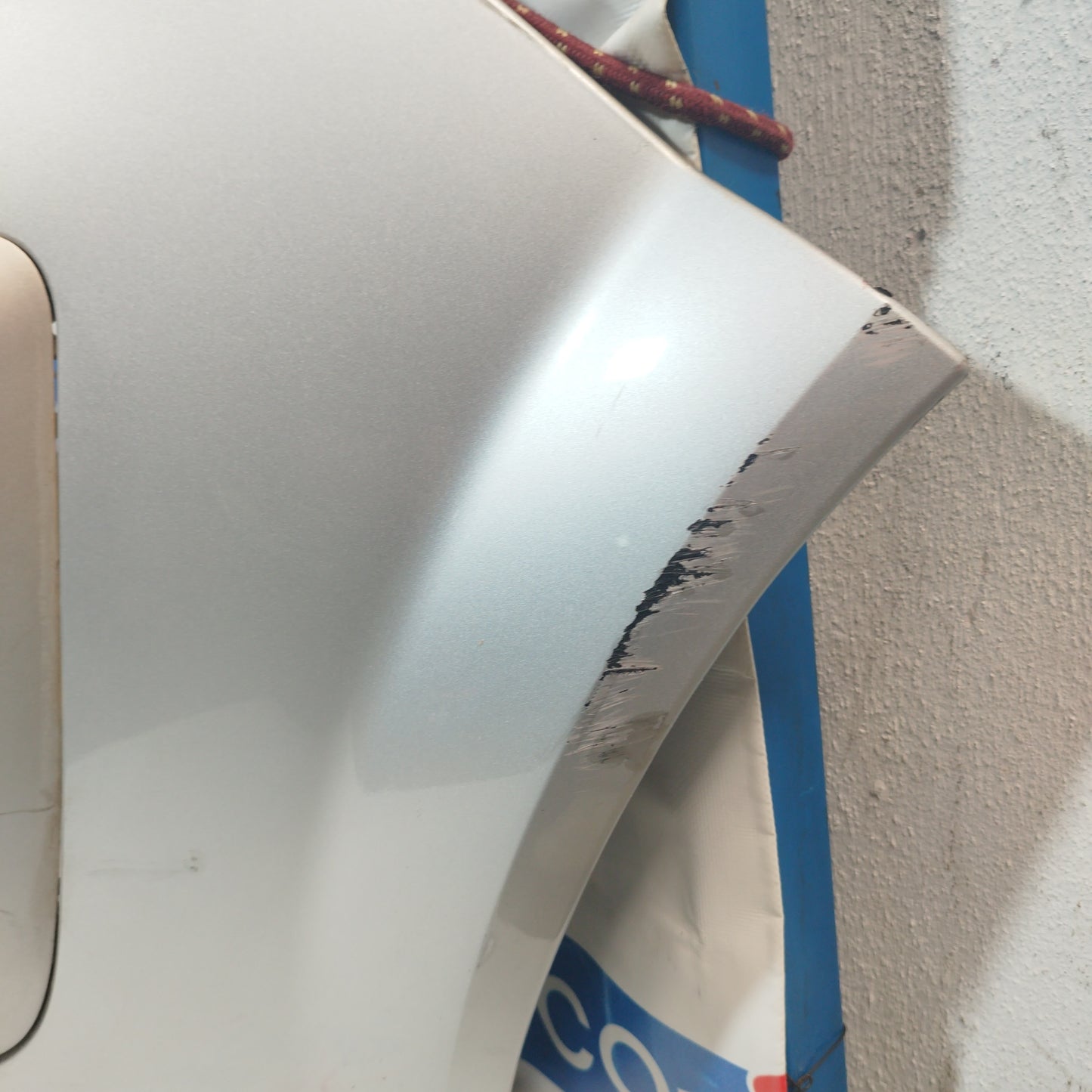 Renault Scenic 2007 ecoAC7929 silbergraue Heckstoßstange