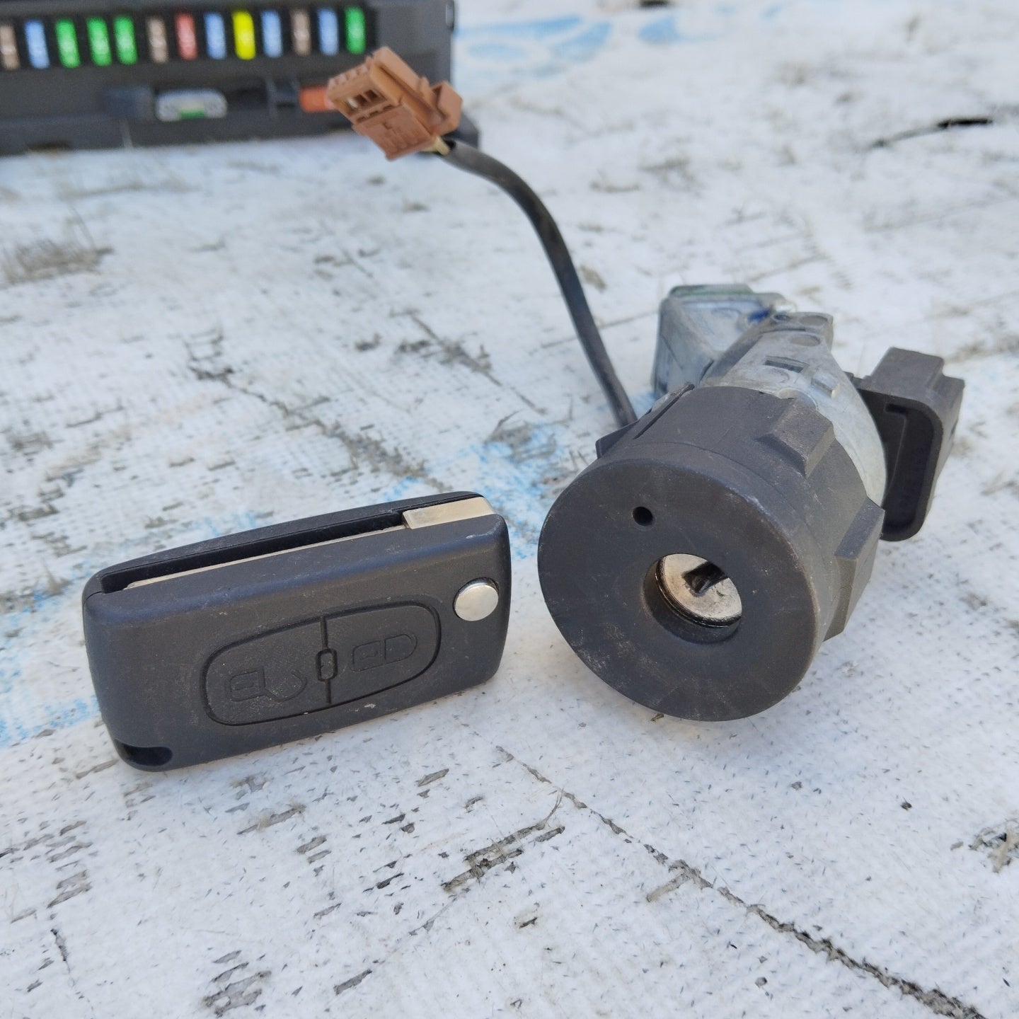 Zündanlage Citroen C3 1.4 HDI 2012, Teilenummer: 0281030545 ecoAG4895