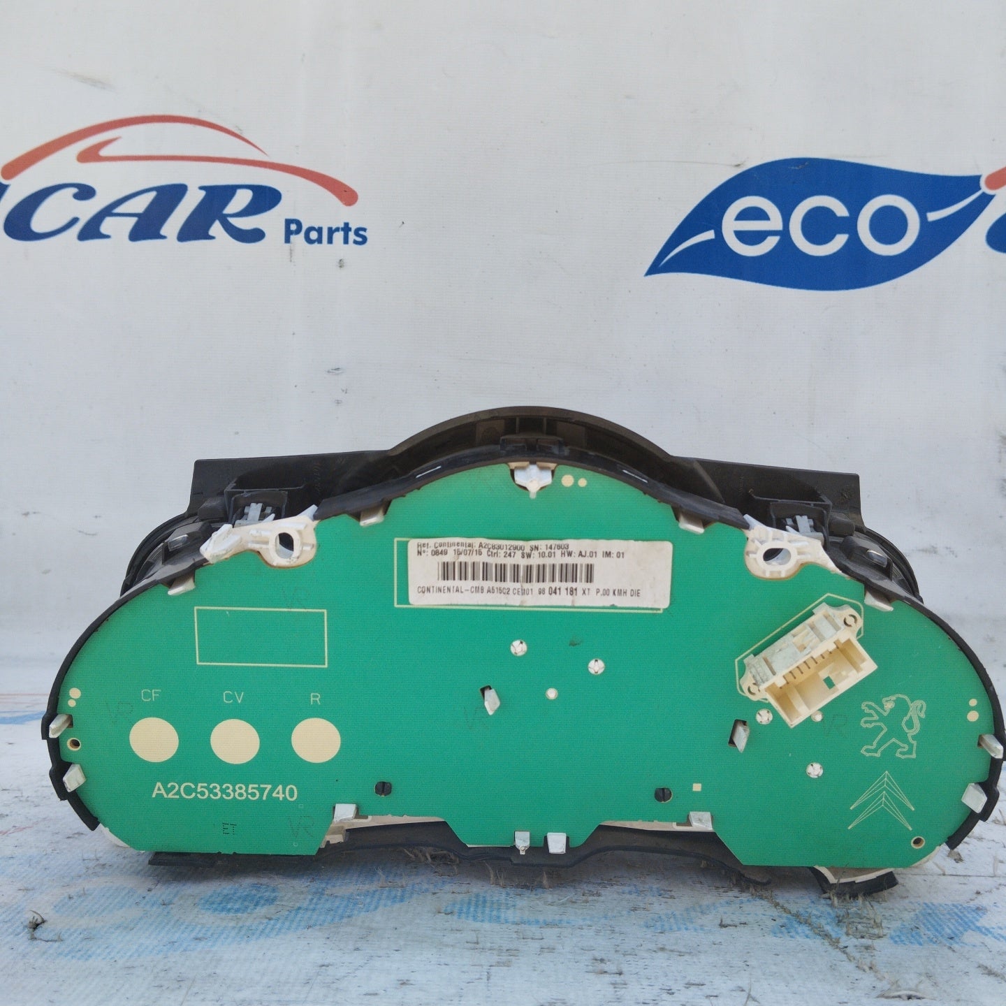 Quadro Strumenti Citroen C3 1.4 HDI 2012 cod. A2c83012900 ecoAG4896