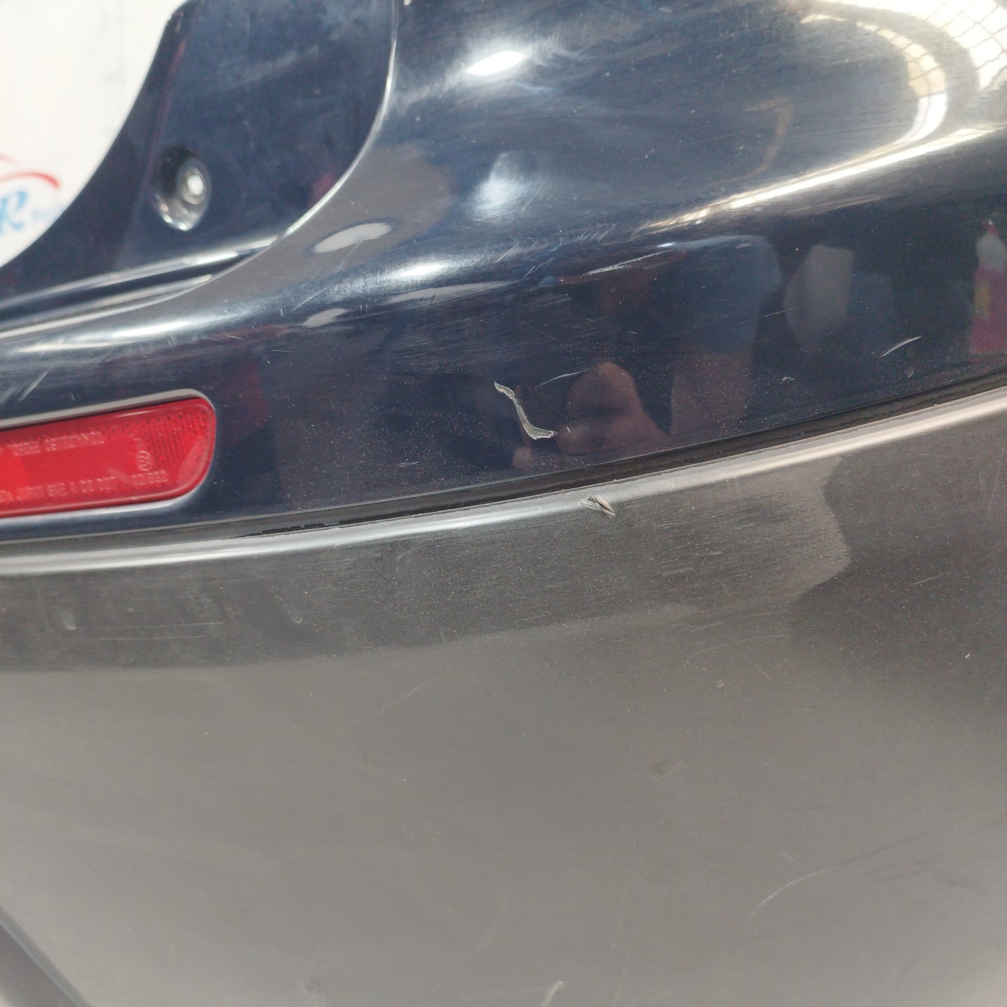 Blue rear bumper Fiat 16 2012 ecoAC7952