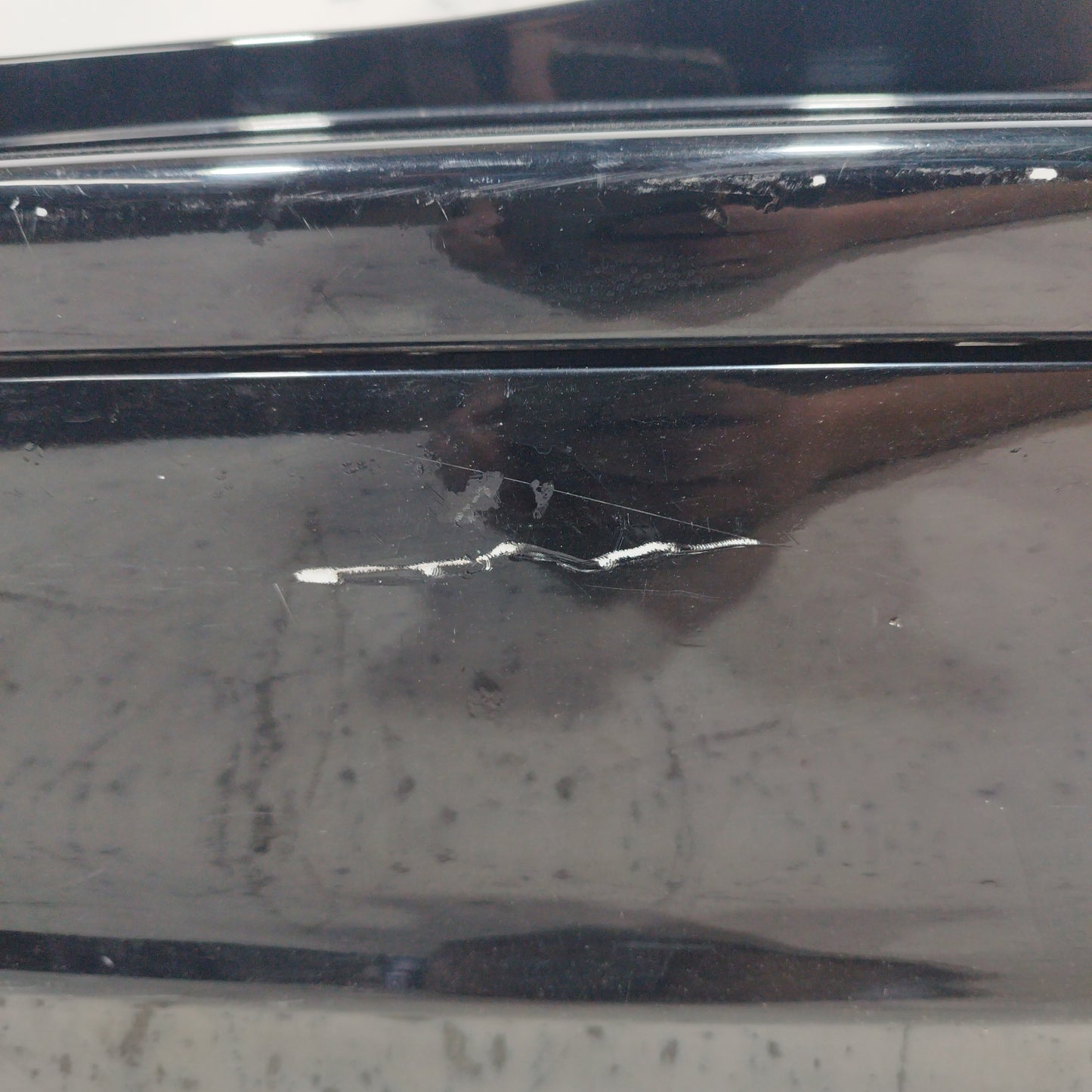 Black rear bumper Mercedes A-class 2008 ecoAC7953