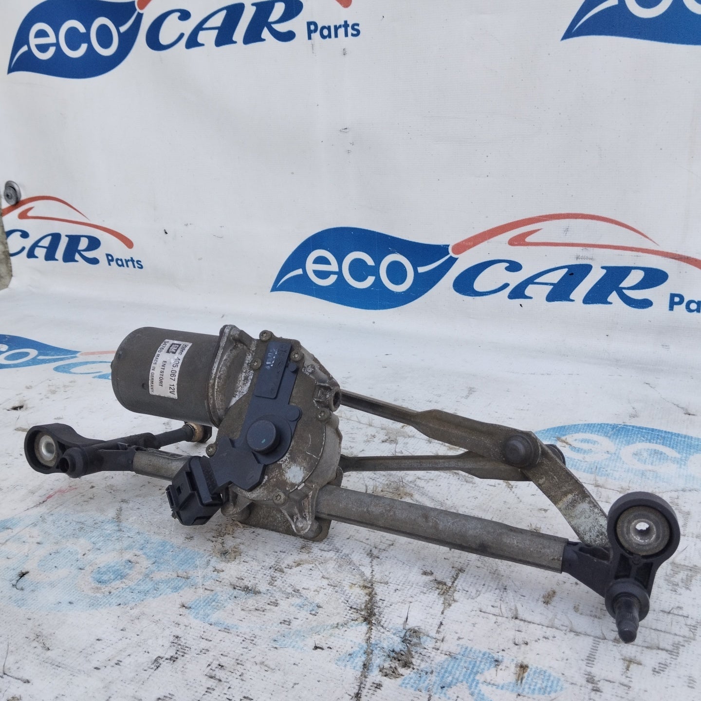 Front windshield wiper motor Opel Corsa D Cod. 405.067 ecoAG4908