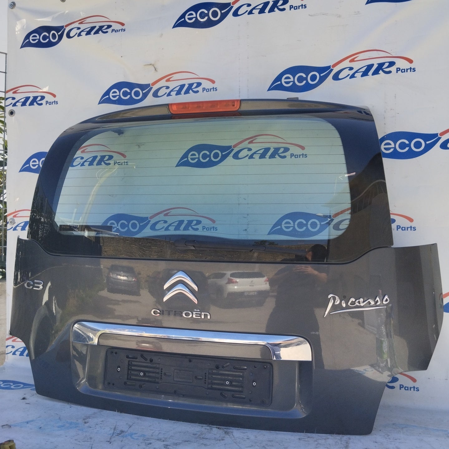 Citroen C3 Picasso Heckklappe anthrazitgrau 2010 ecoAG4955