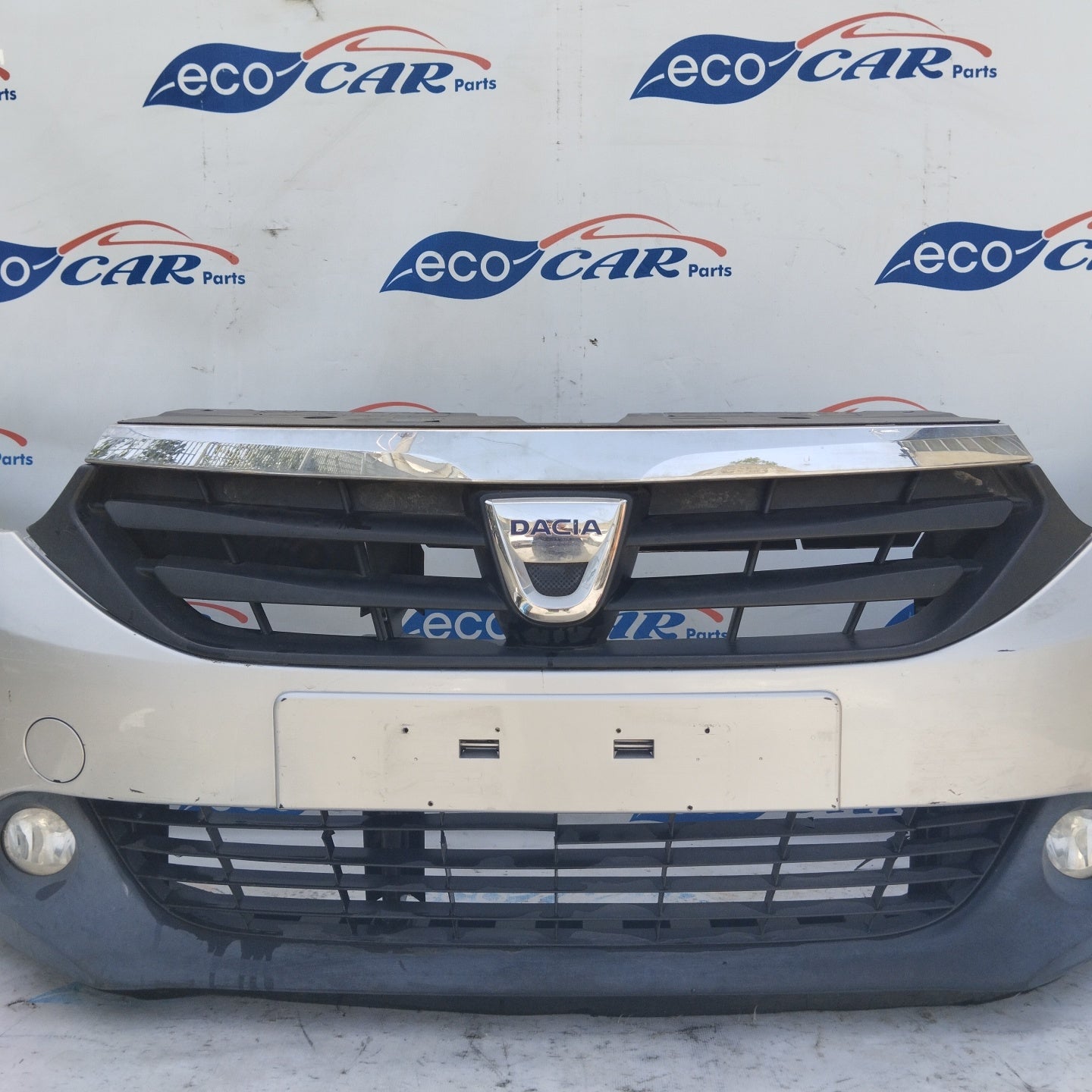 Front bumper silver grey Dacia Lodgy 2012 ecoAG4971