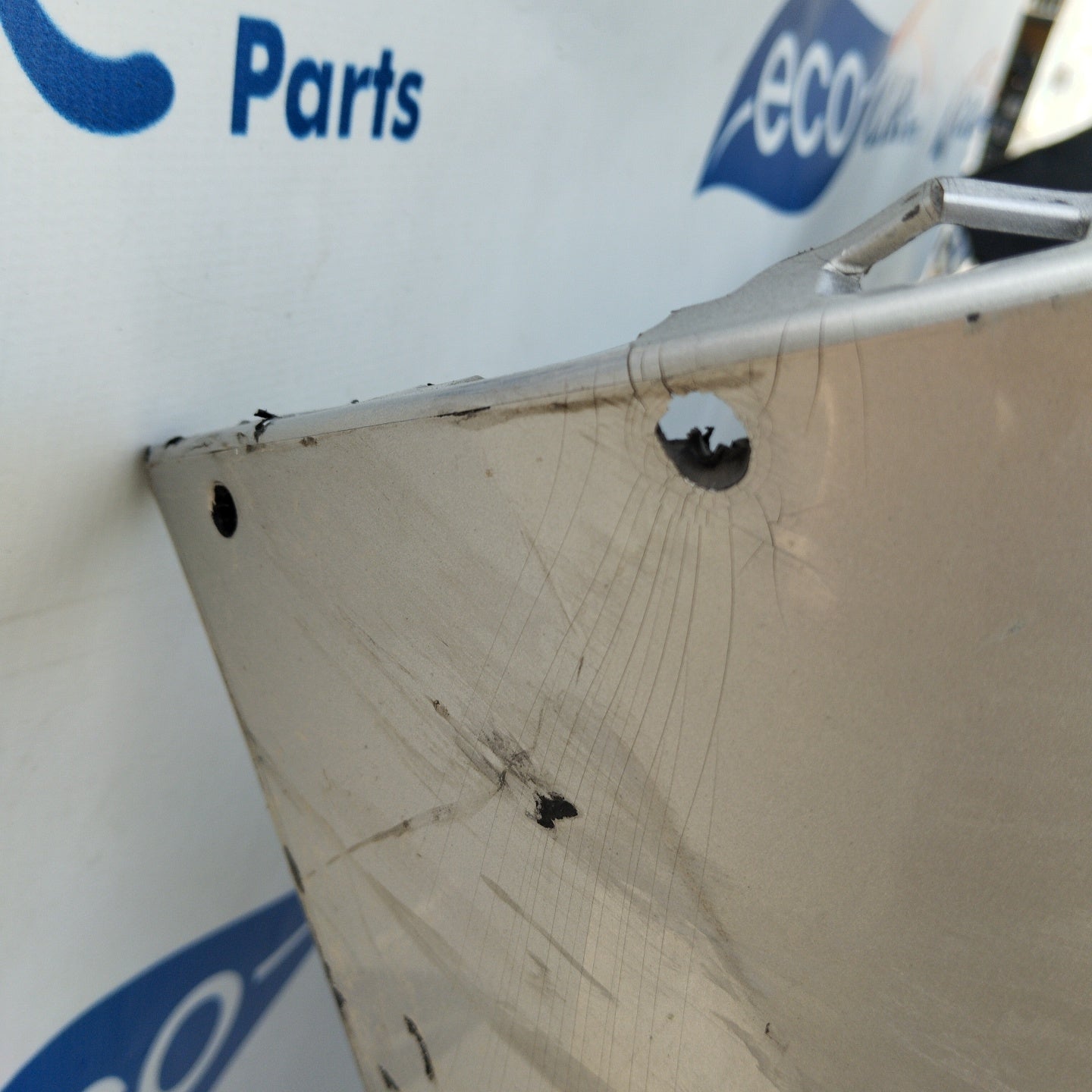 Front bumper silver grey Dacia Lodgy 2012 ecoAG4971