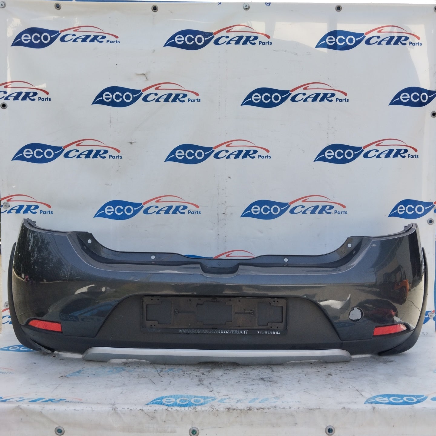 Rear bumper Dacia Sandero 2015 gunmetal grey ecoAG4973