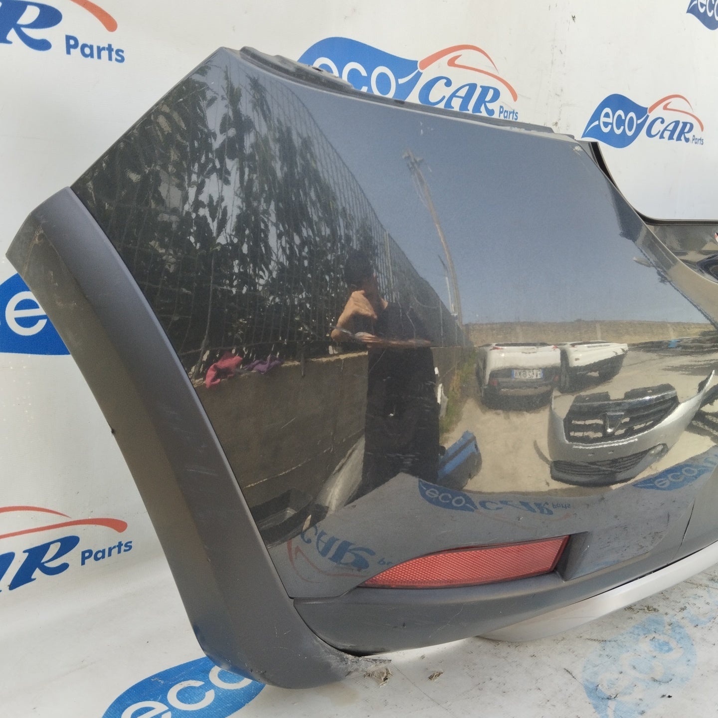 Rear bumper Dacia Sandero 2015 gunmetal grey ecoAG4973