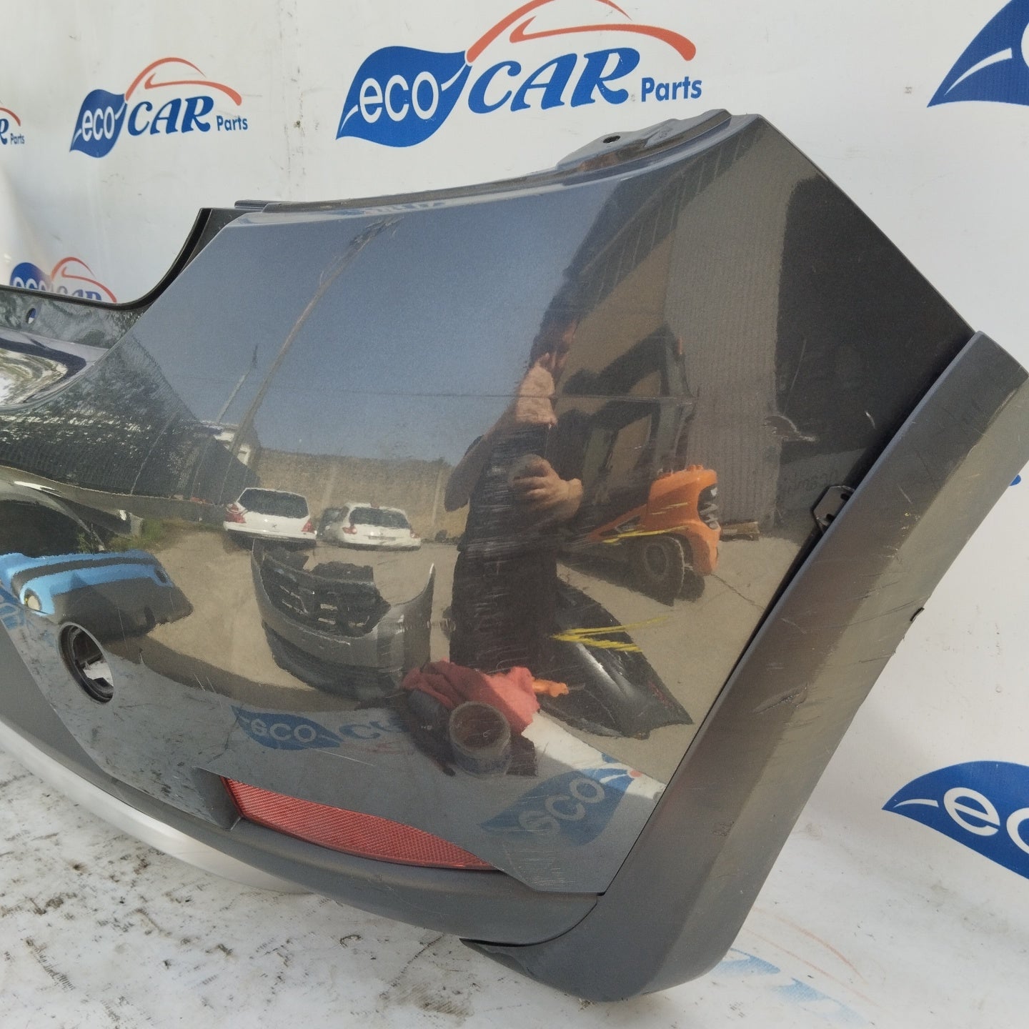 Rear bumper Dacia Sandero 2015 gunmetal grey ecoAG4973