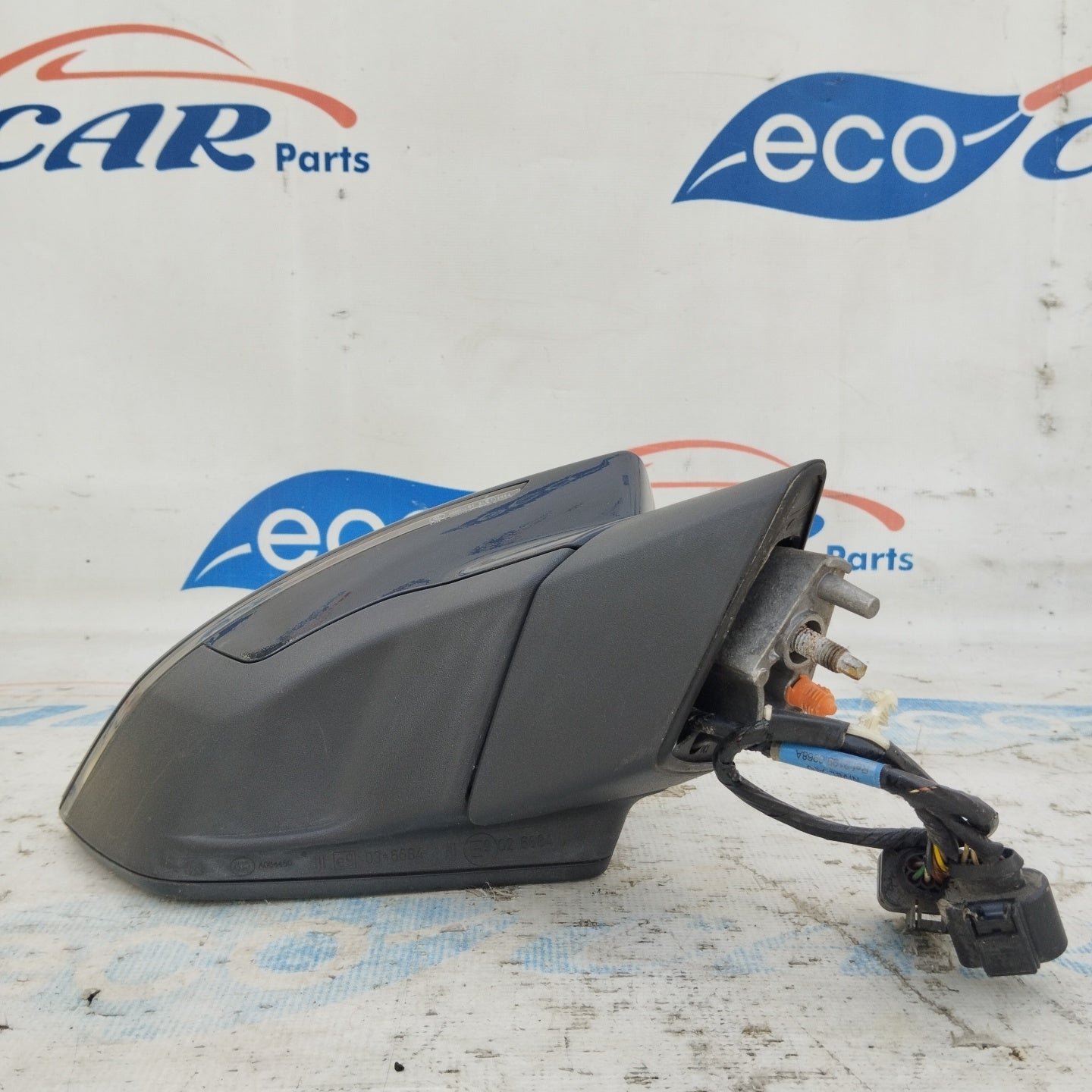 Electric right mirror midnight blue Seat Leon 2012 12 wires ecoAG4978