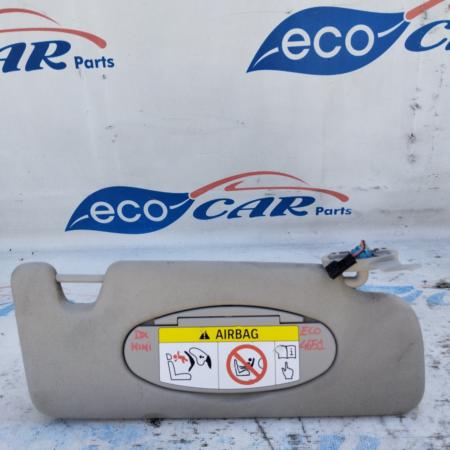 Aletta parasole dx con luce Mini Cooper R56 ecoAG4651