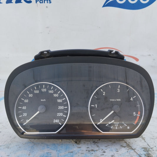 BMW 1 series e87 2.0 D instrument cluster cod: 1041568 ecoAG5005