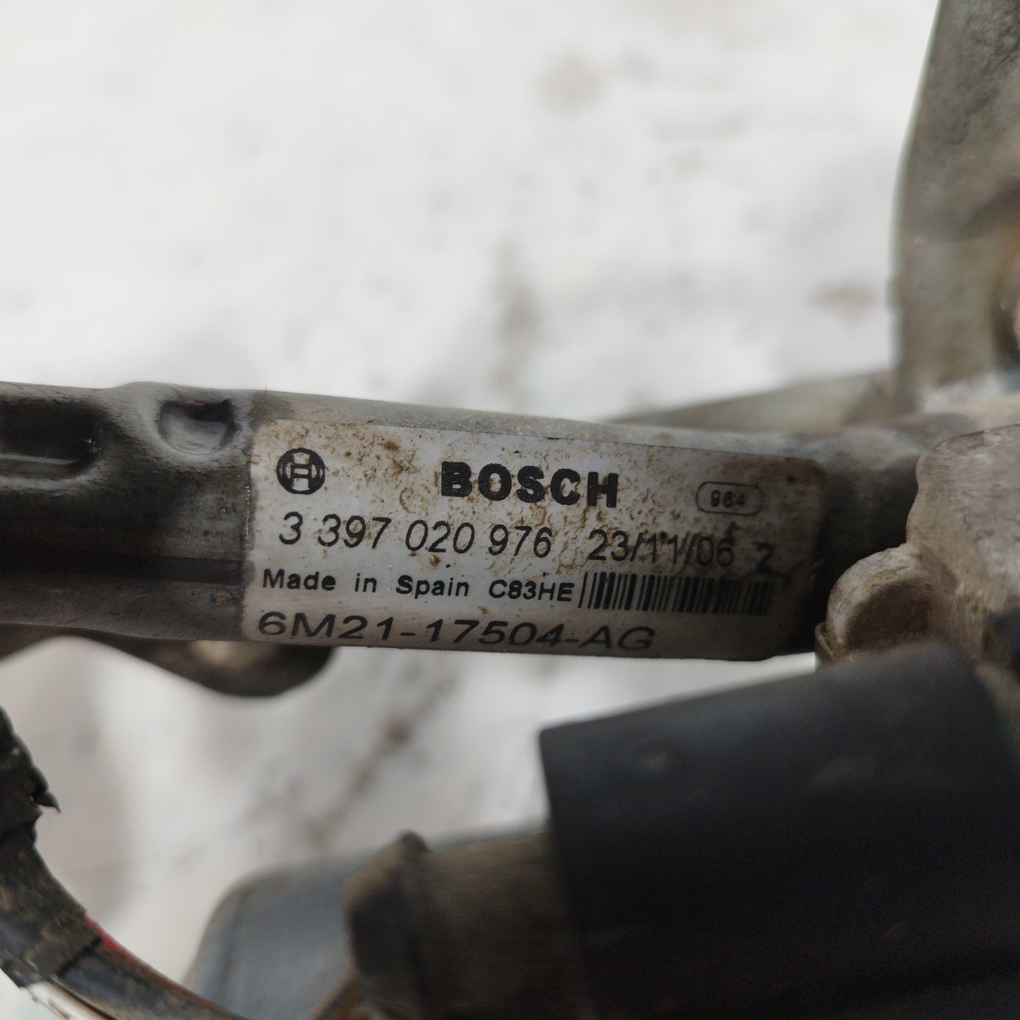 Ford S-Max 2006 Windshield Wiper Motor Code: 3397020976 ecoAC8089