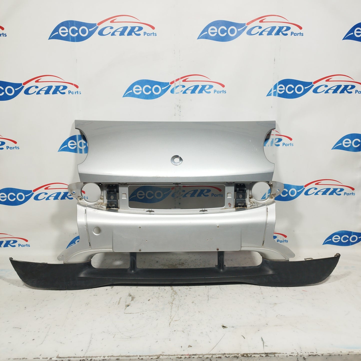 Front bumper center light grey Smart Fortwo 2003 ecoAC8104