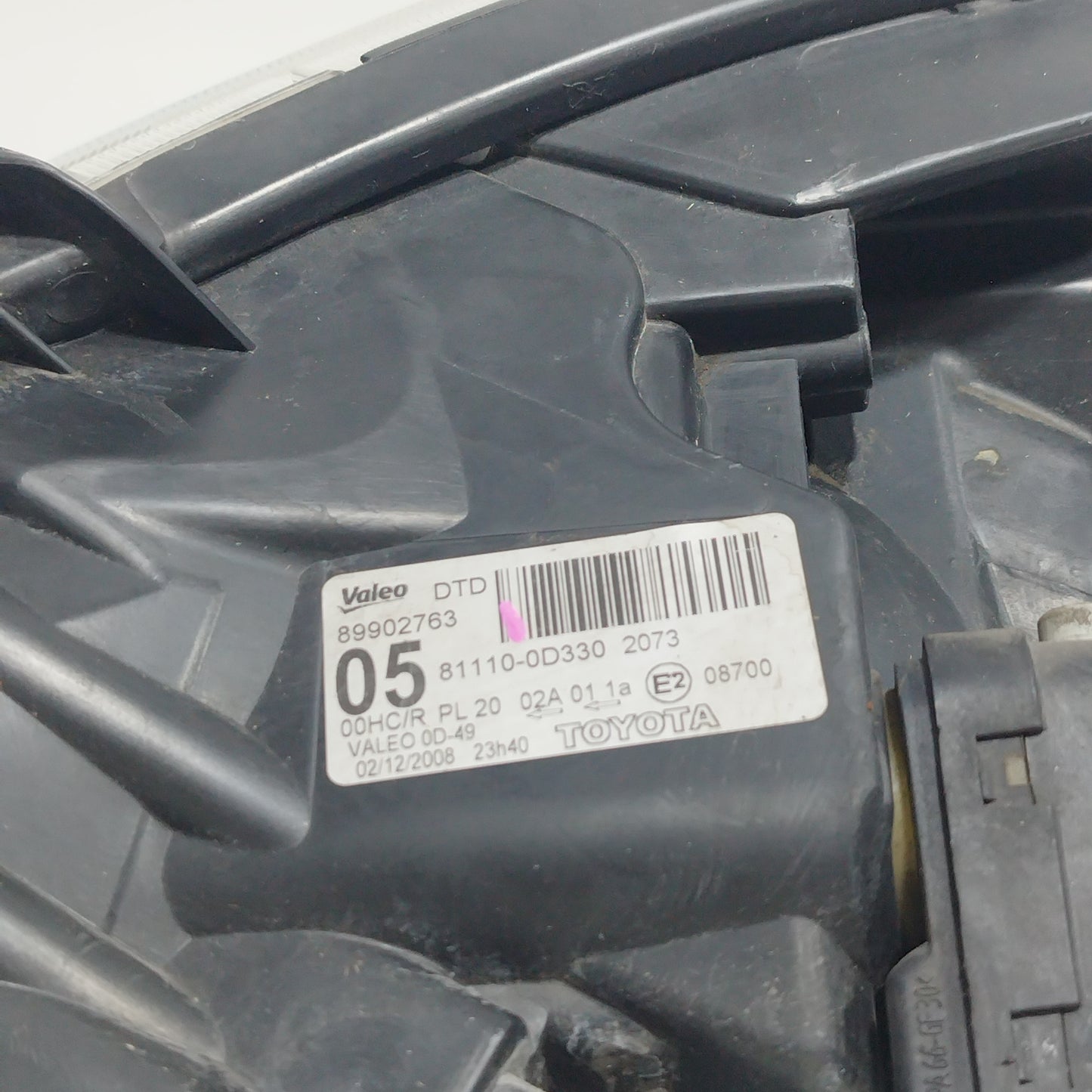 Fanale anteriore dx Yaris 2011 Restyling ecoAC8132